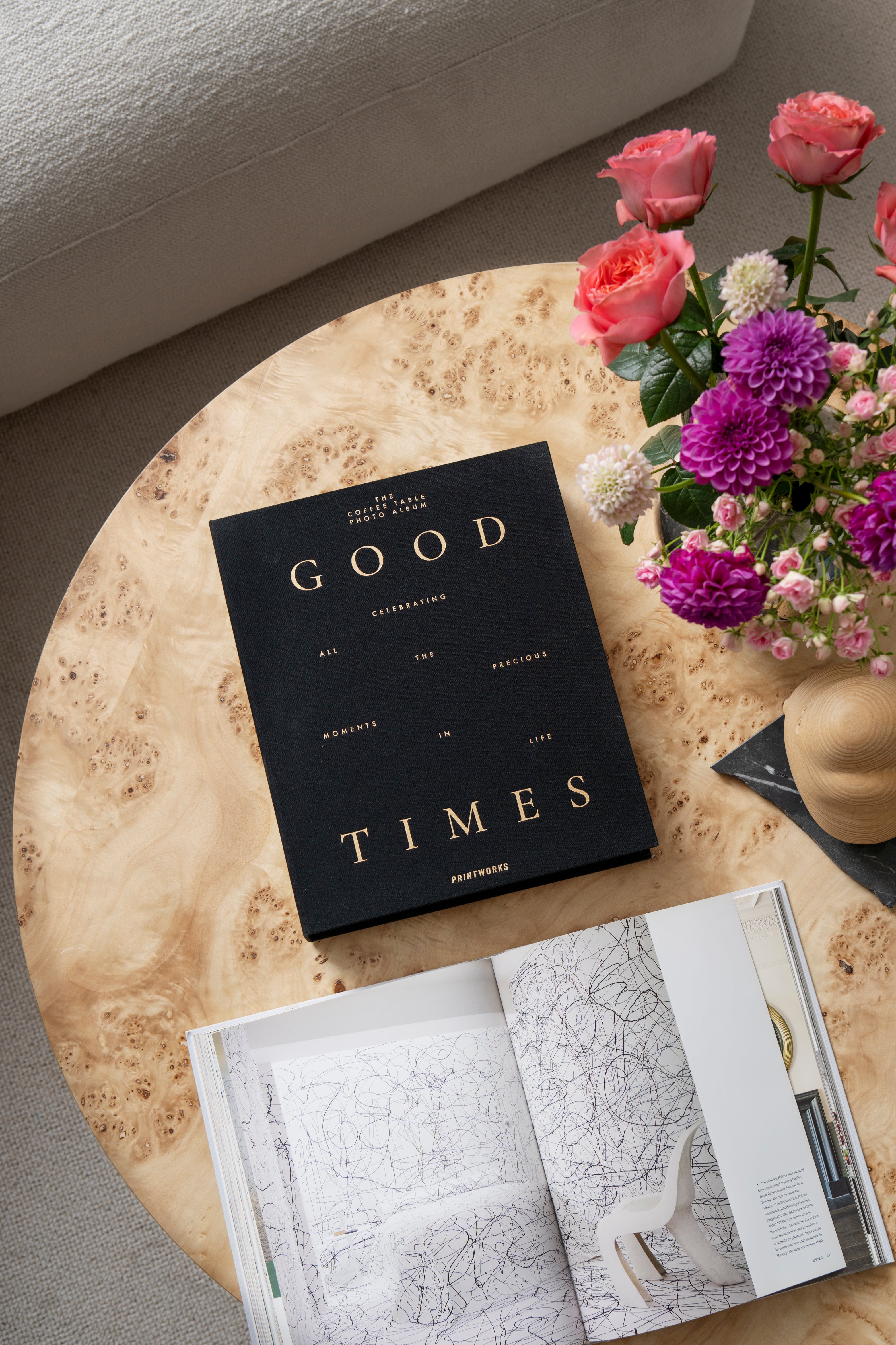 Album na zdjęcia GOOD TIMES czarny ze złotym
