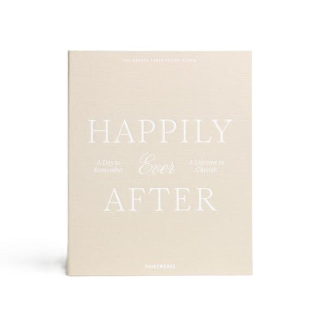 Fotoalbum HAPPILY EVER AFTER beige