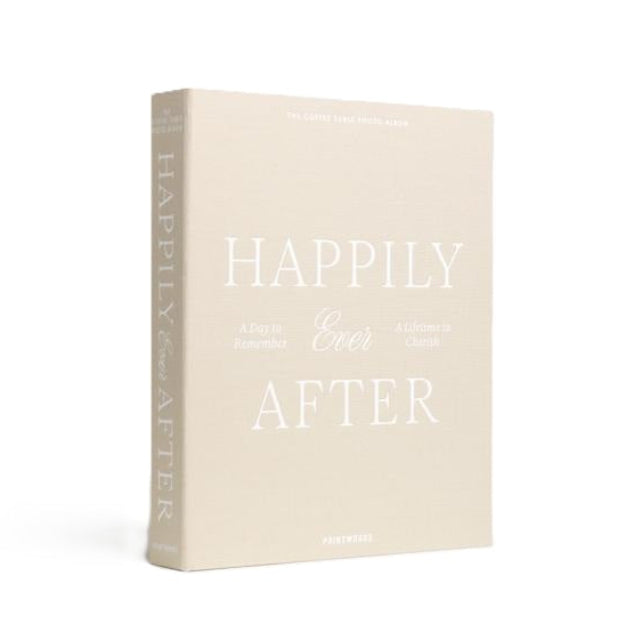 Fotoalbum HAPPILY EVER AFTER beige