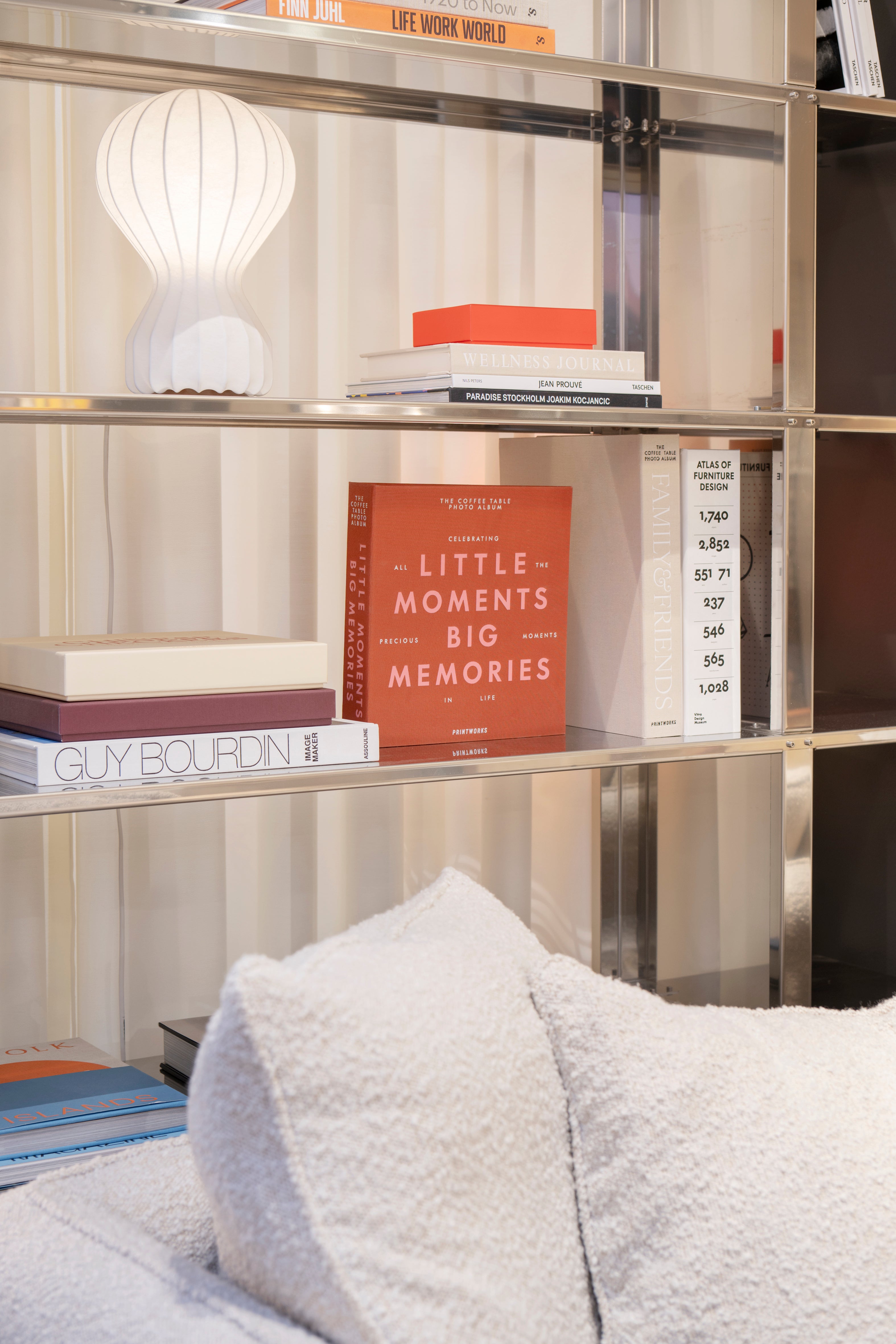 Album na zdjęcia LITTLE MOMENTS BIG MEMORIES pomarańczowy