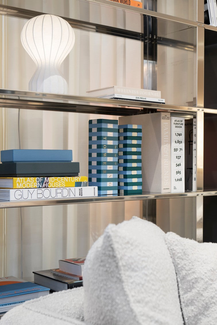 Gra strategische Yenga TUMBLING TOWER blau mit grün