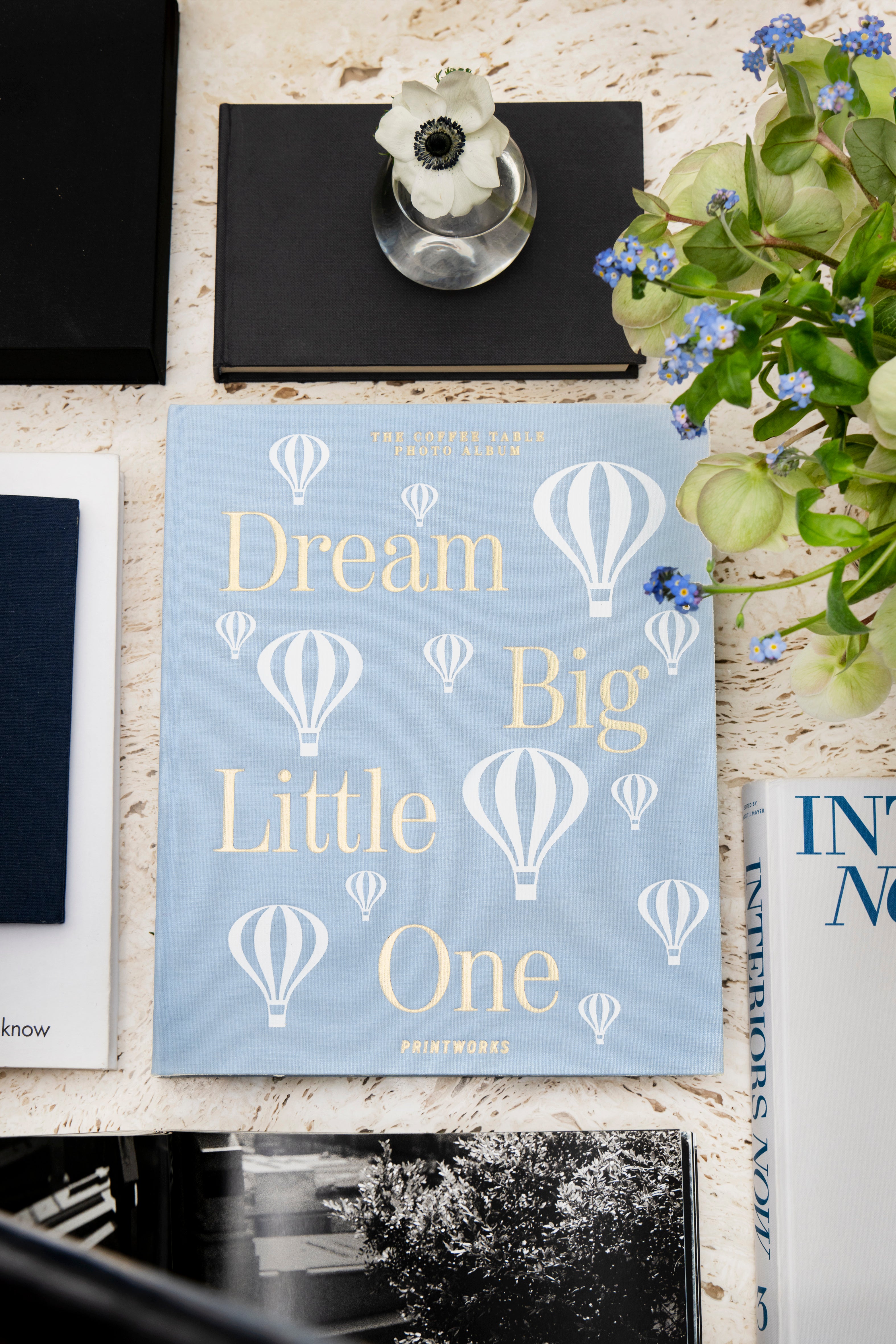 Album na zdjęcia DREAM BIG LITTLE ONE błękitny