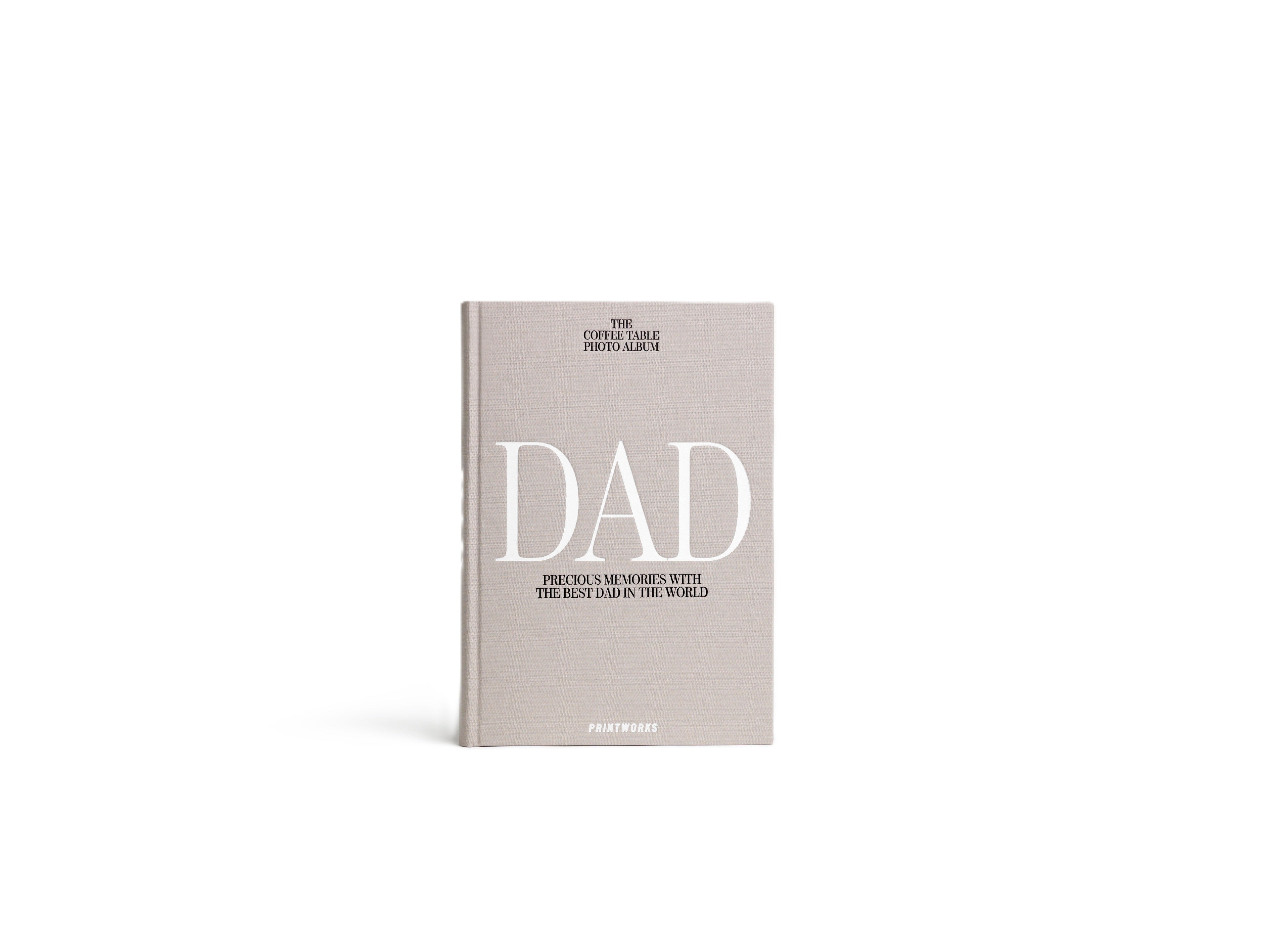 Fotoalbum DAD grau mit Weiß
