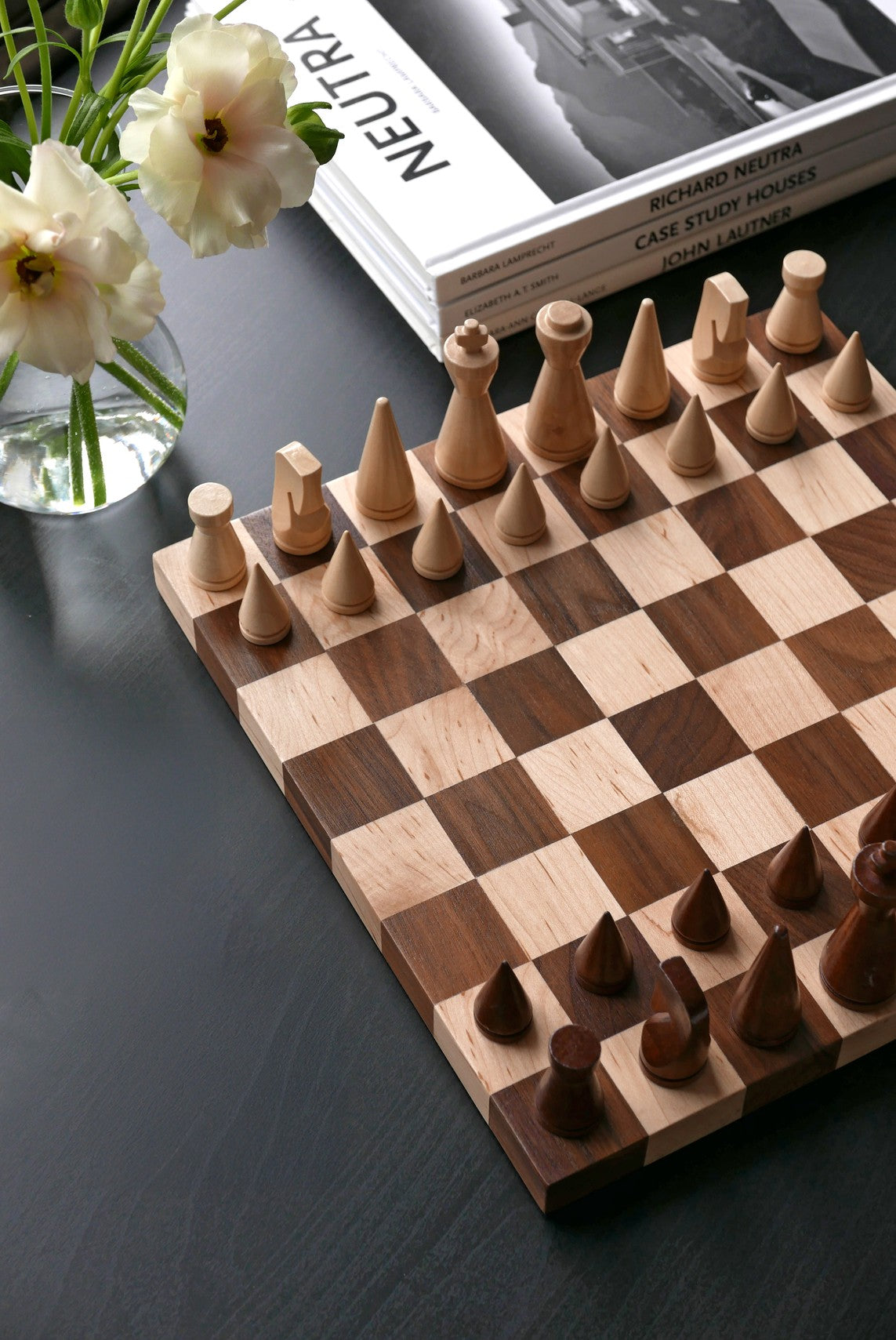Zestaw do gry w szachy MINIMALIST CHESS drewno