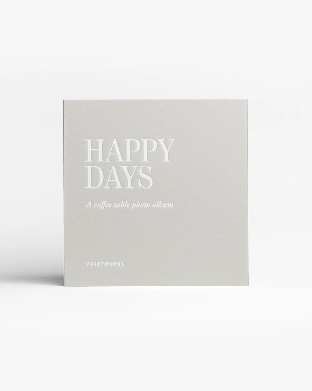 Album na zdjęcia HAPPY DAYS jasnoszary
