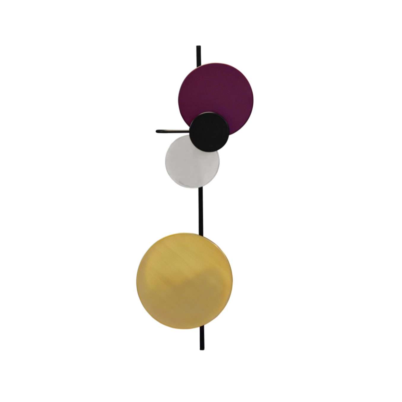 Wandleuchte PLANET lila