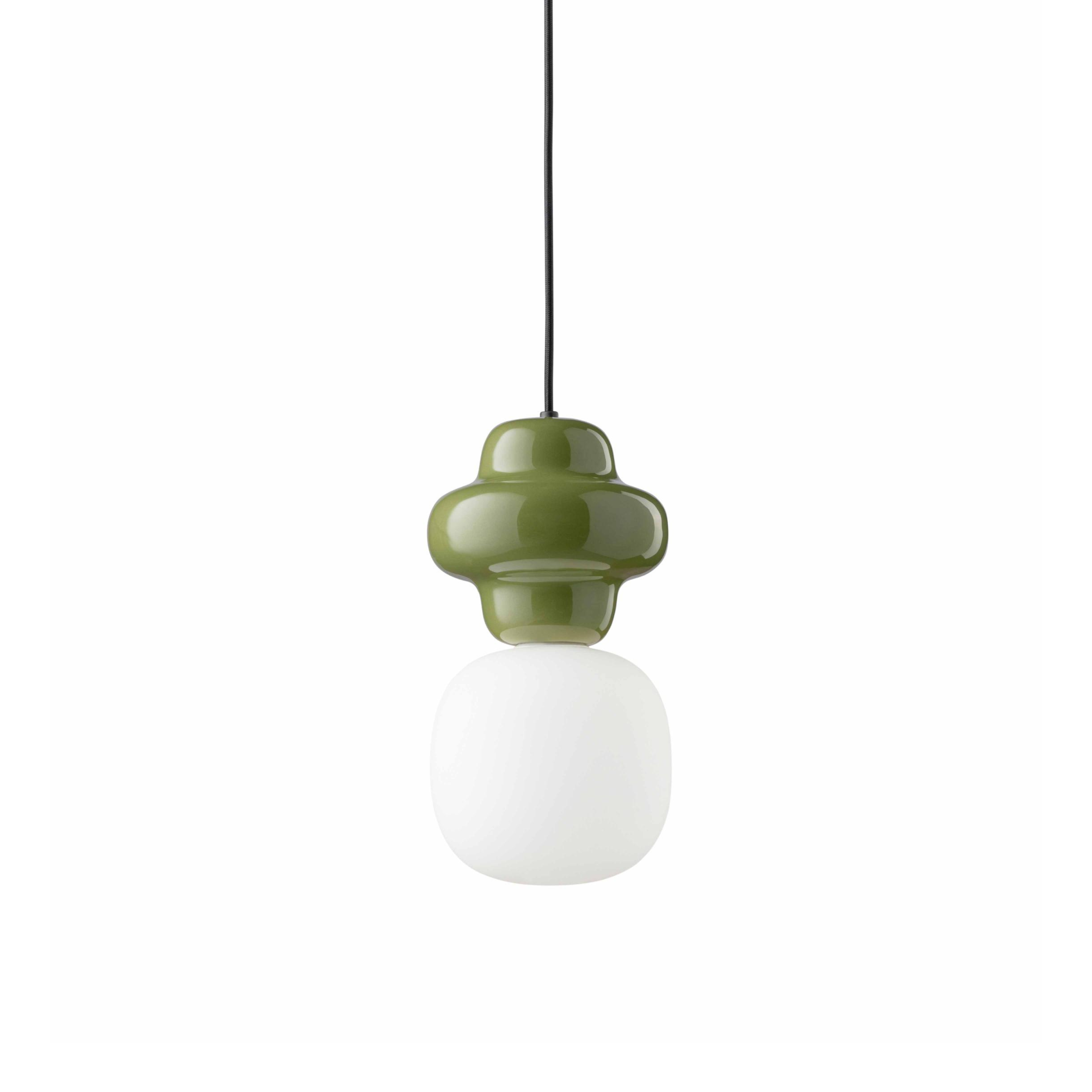 Lampa wisząca ceramiczna COPACABANA szałwiowy