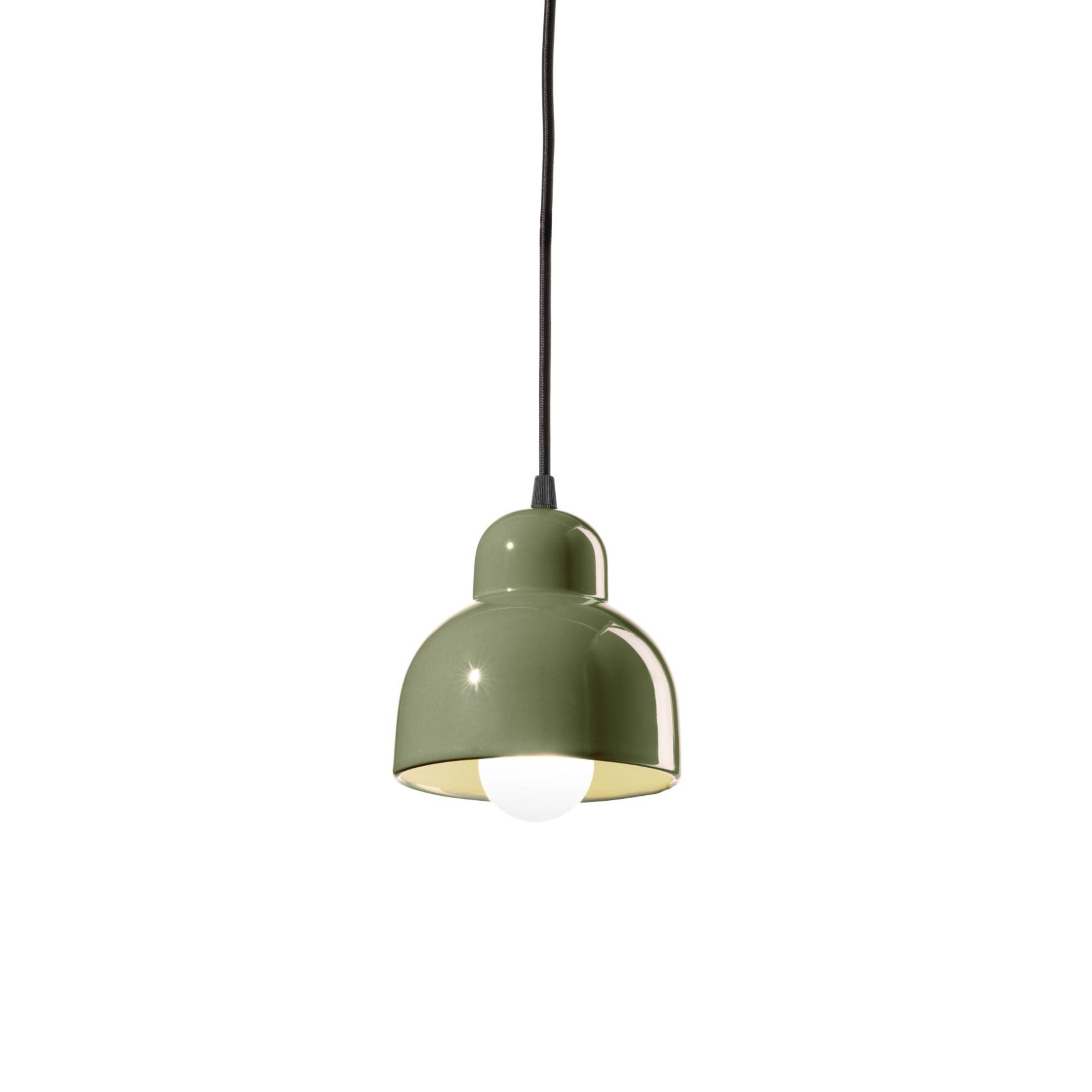 Lampa wisząca ceramiczna BERIMBAU szałwiowy