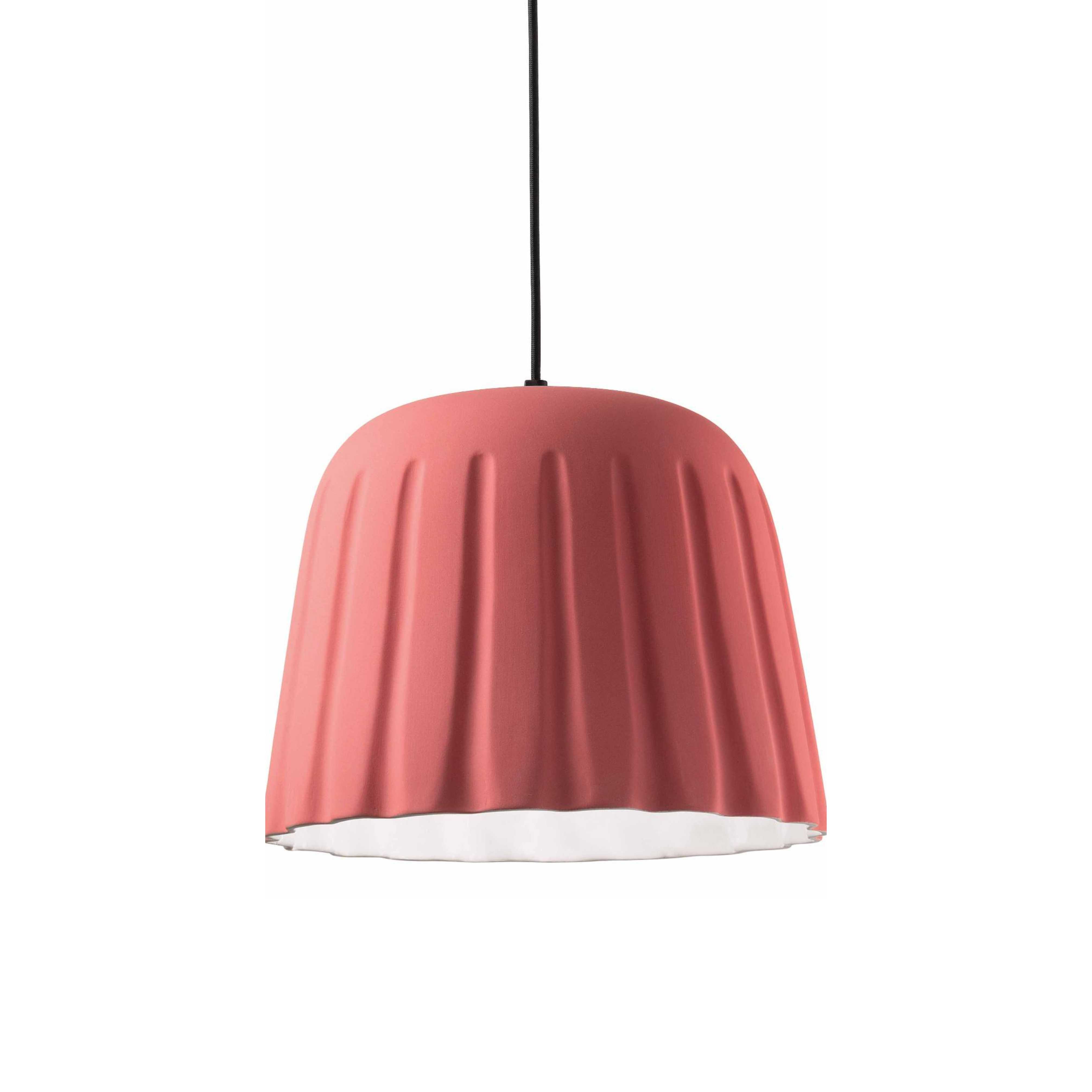 Lampa wisząca ceramiczna MADAME GRES koralowy