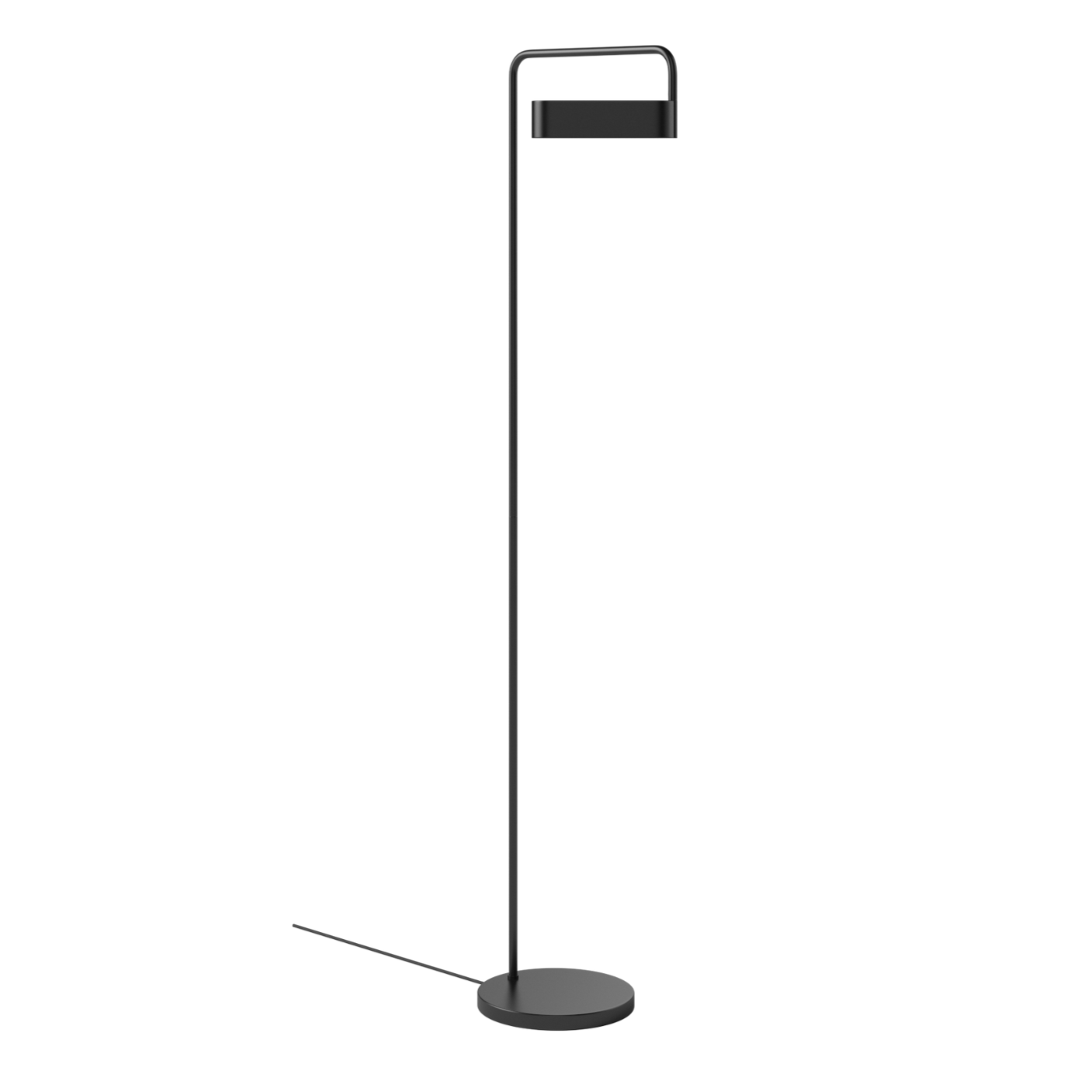 Scriba -Stehlampe schwarz