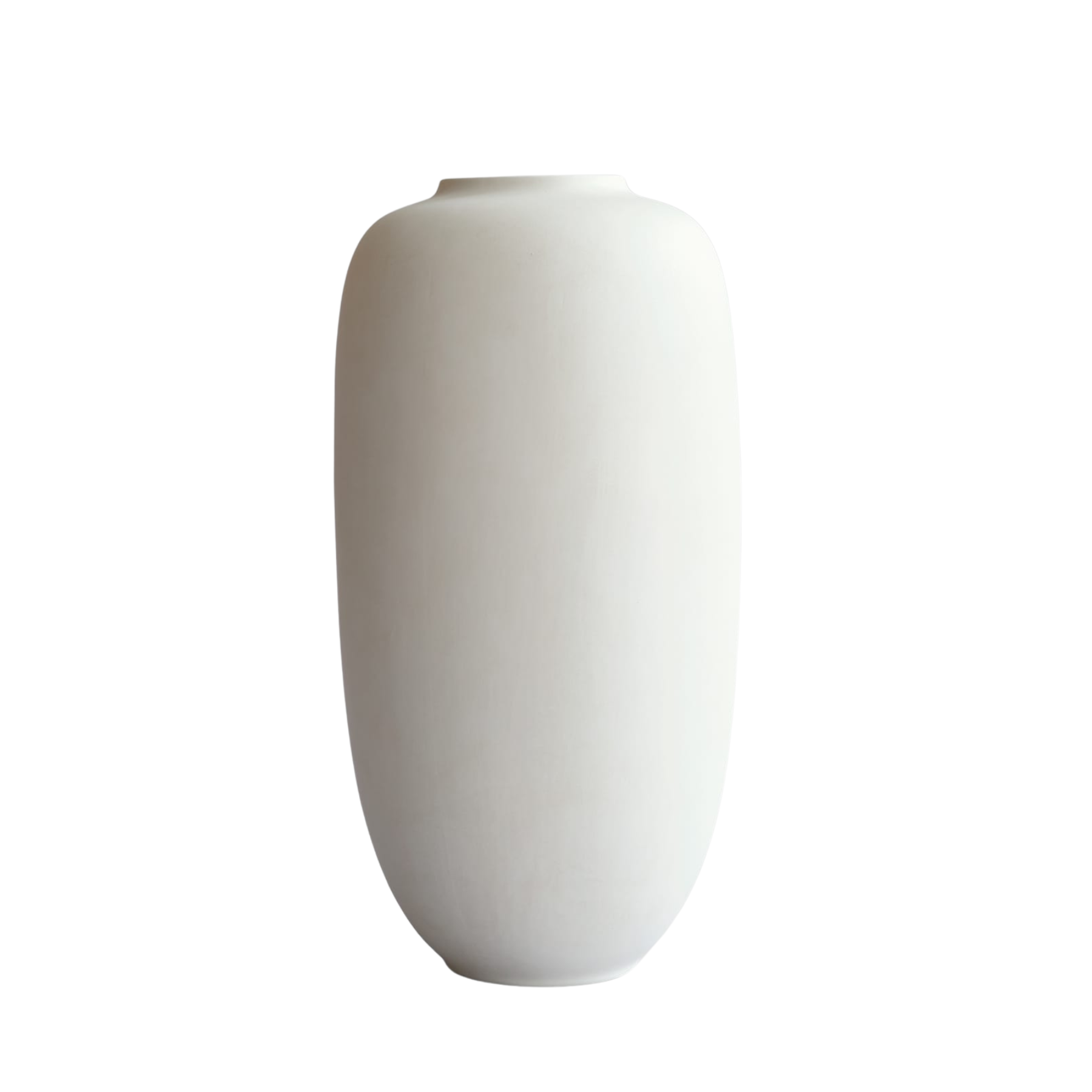 SUNAO SLIM vase white ceramic
