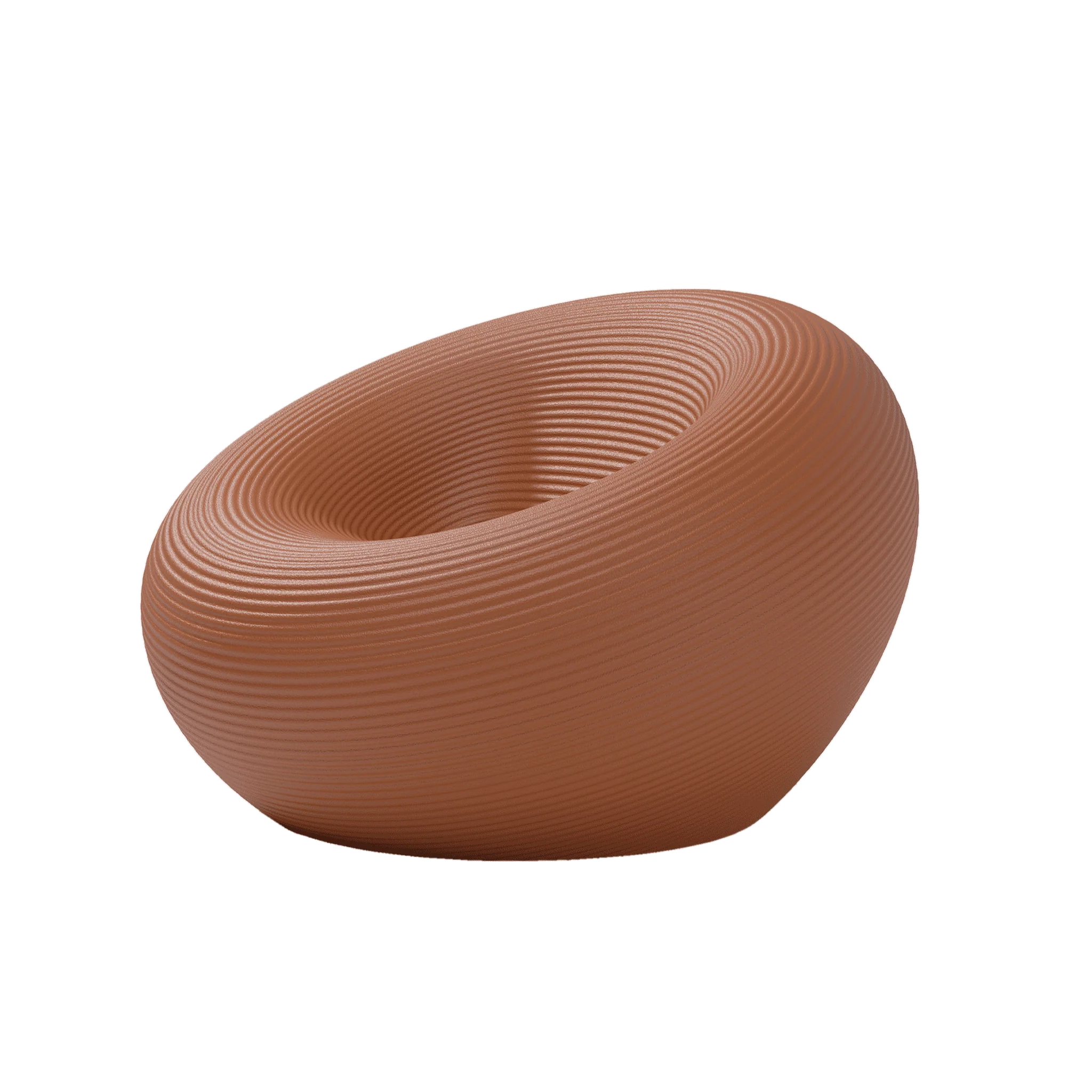 NAMI terracotta outdoor armchair