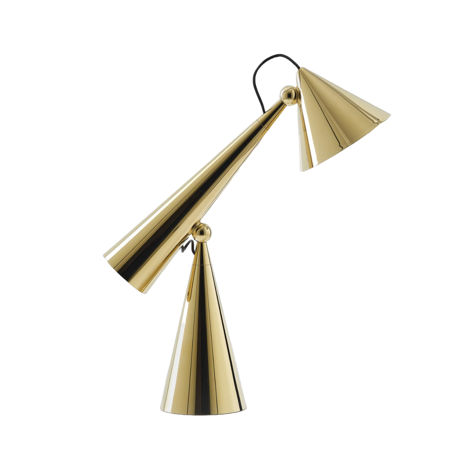 Tischlampe POSE gold