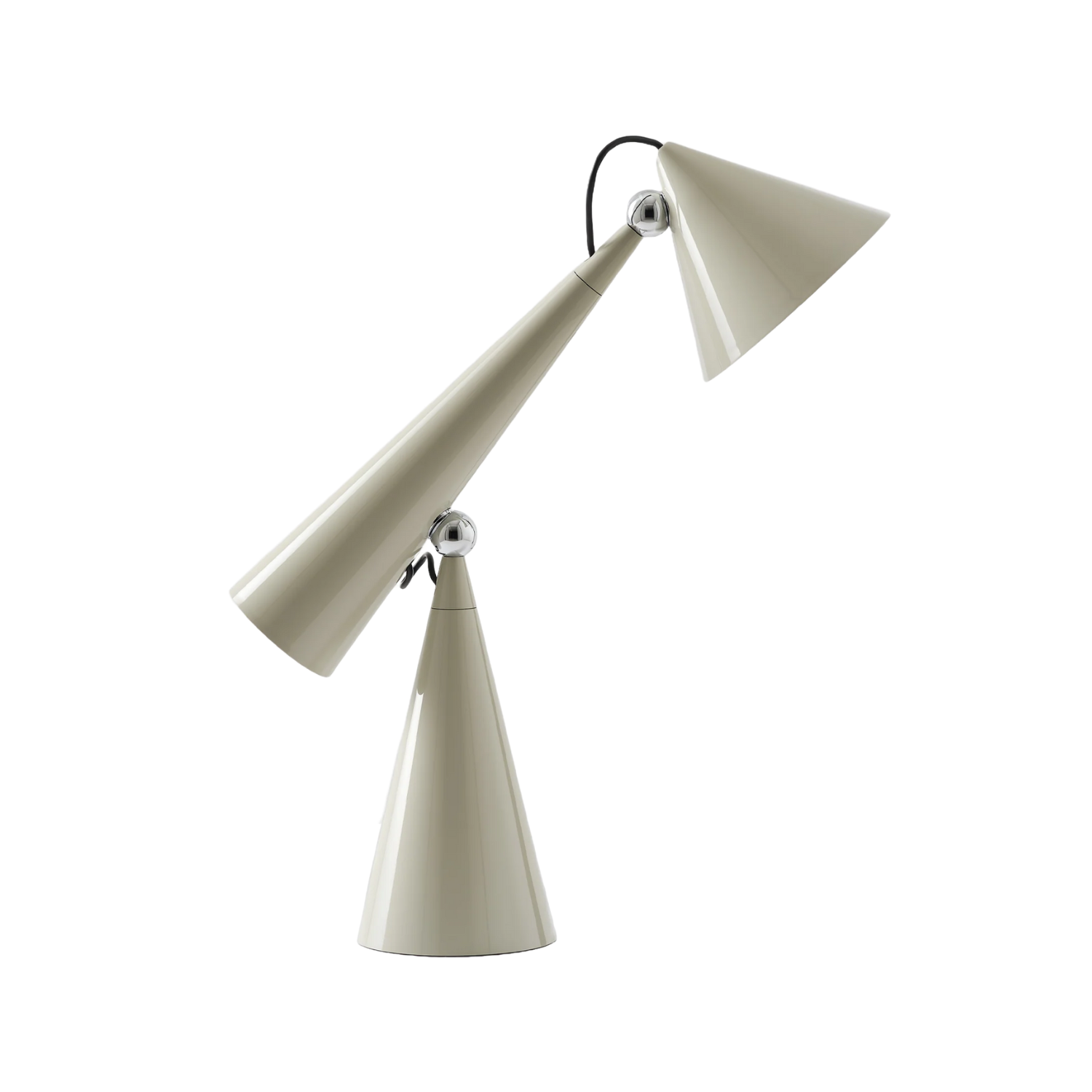 POSE cream table lamp