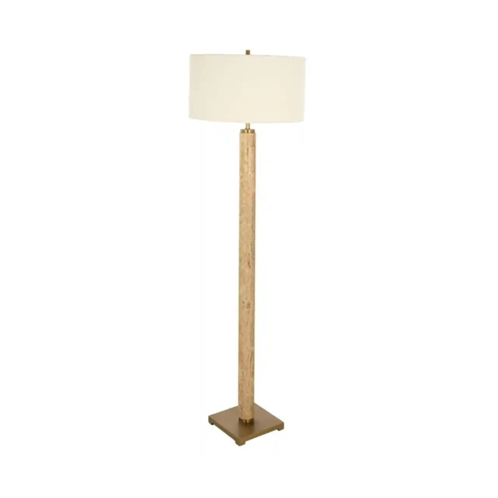 Lampa podłogowa LOREN brązowy