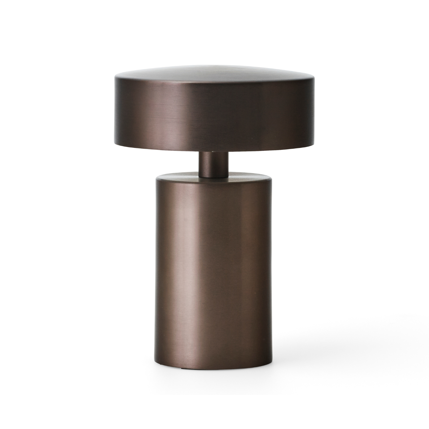 Lampa przenośna COLUMN brązowe aluminium