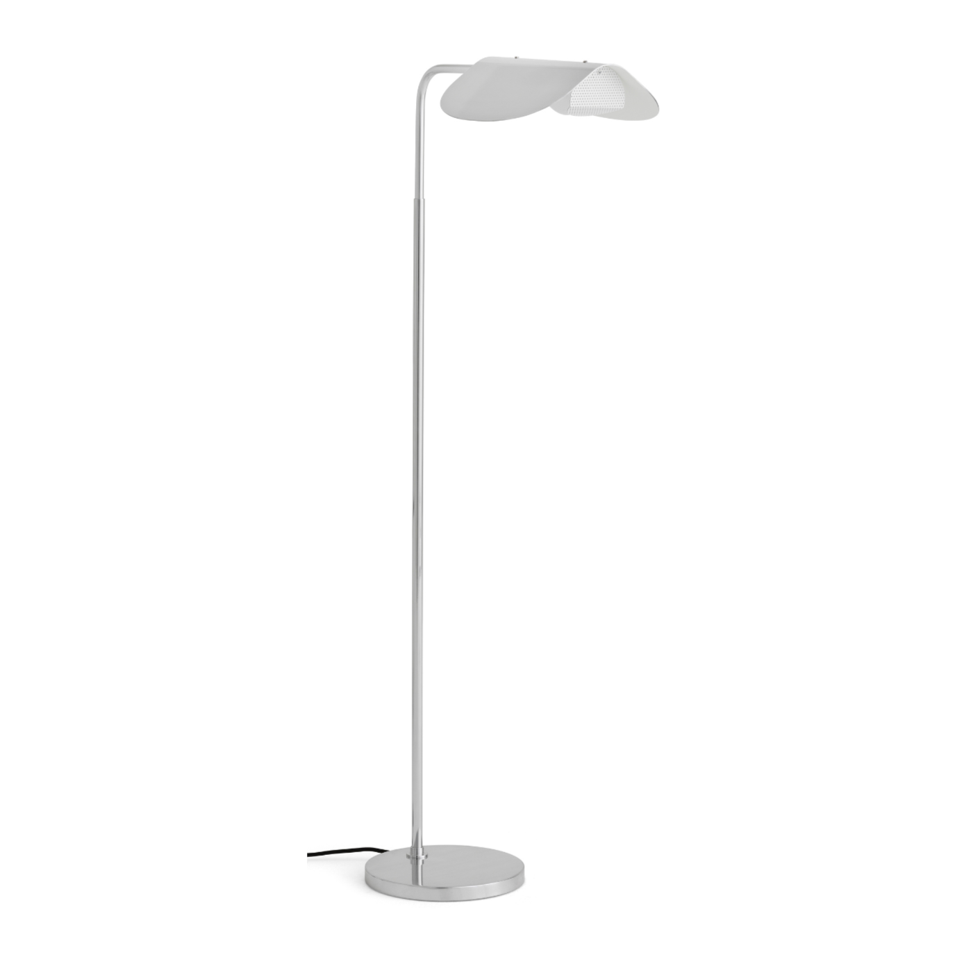 Lampa podłogowa WING polerowane aluminium