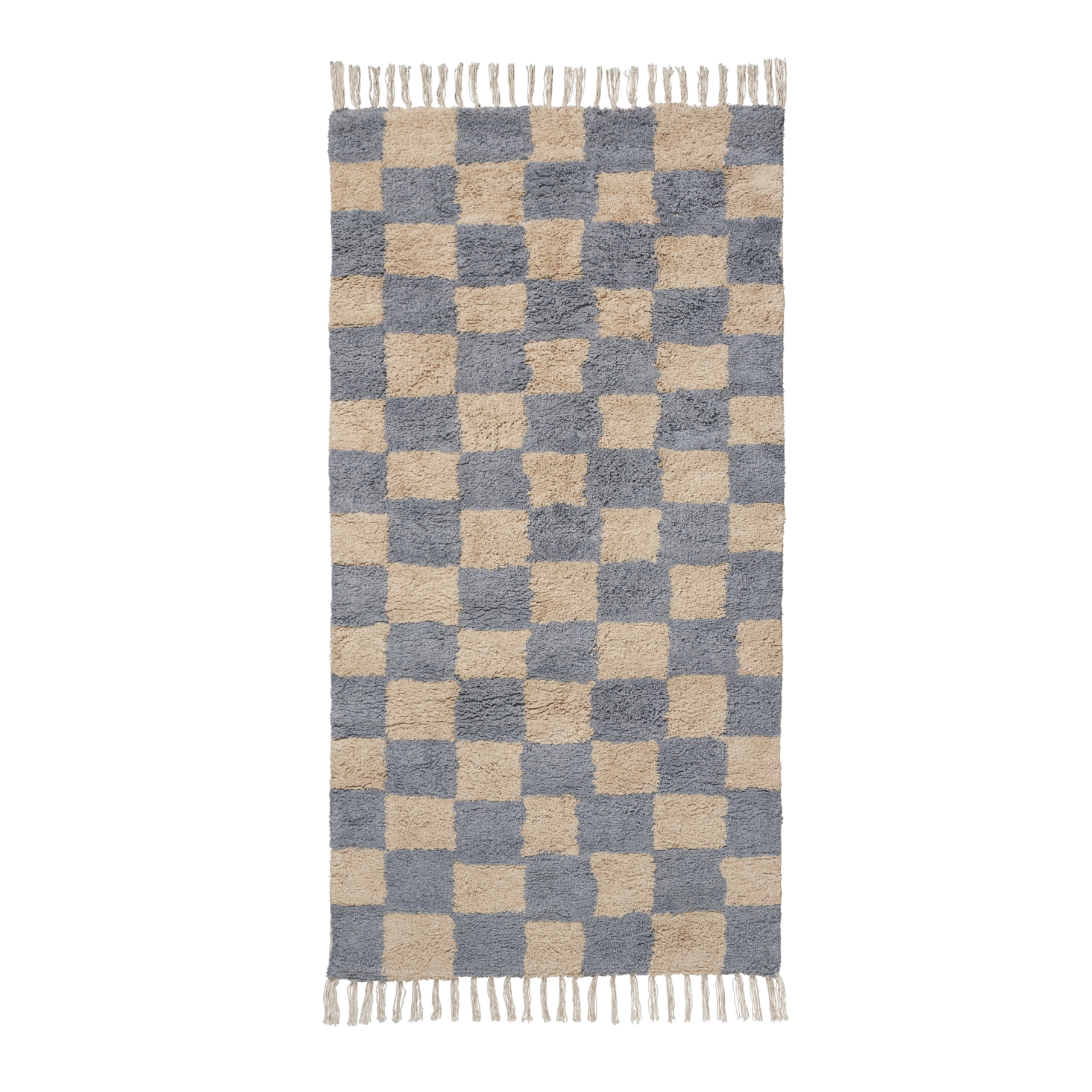 MARA blue rug with sand