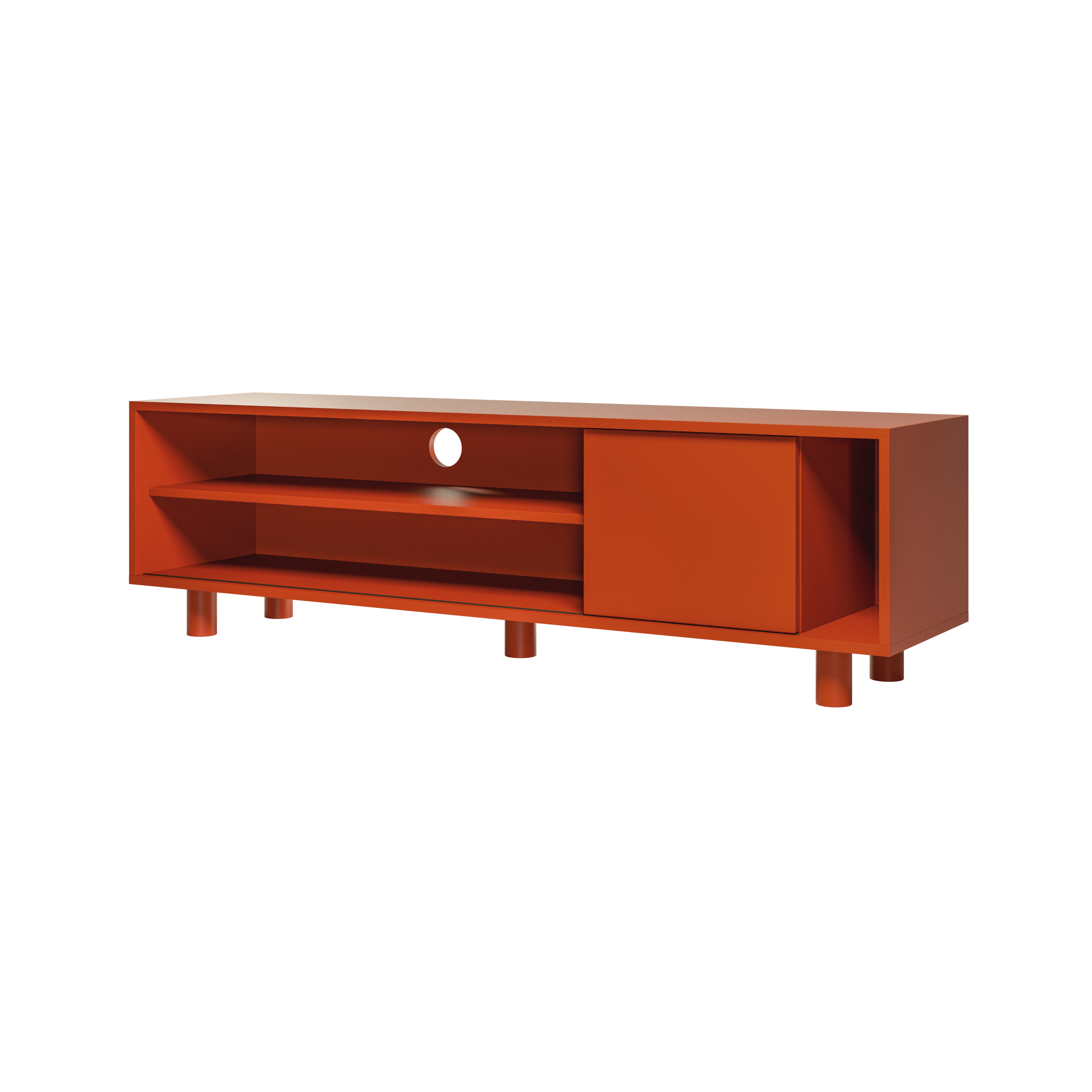 POP TV cabinet red rooibos