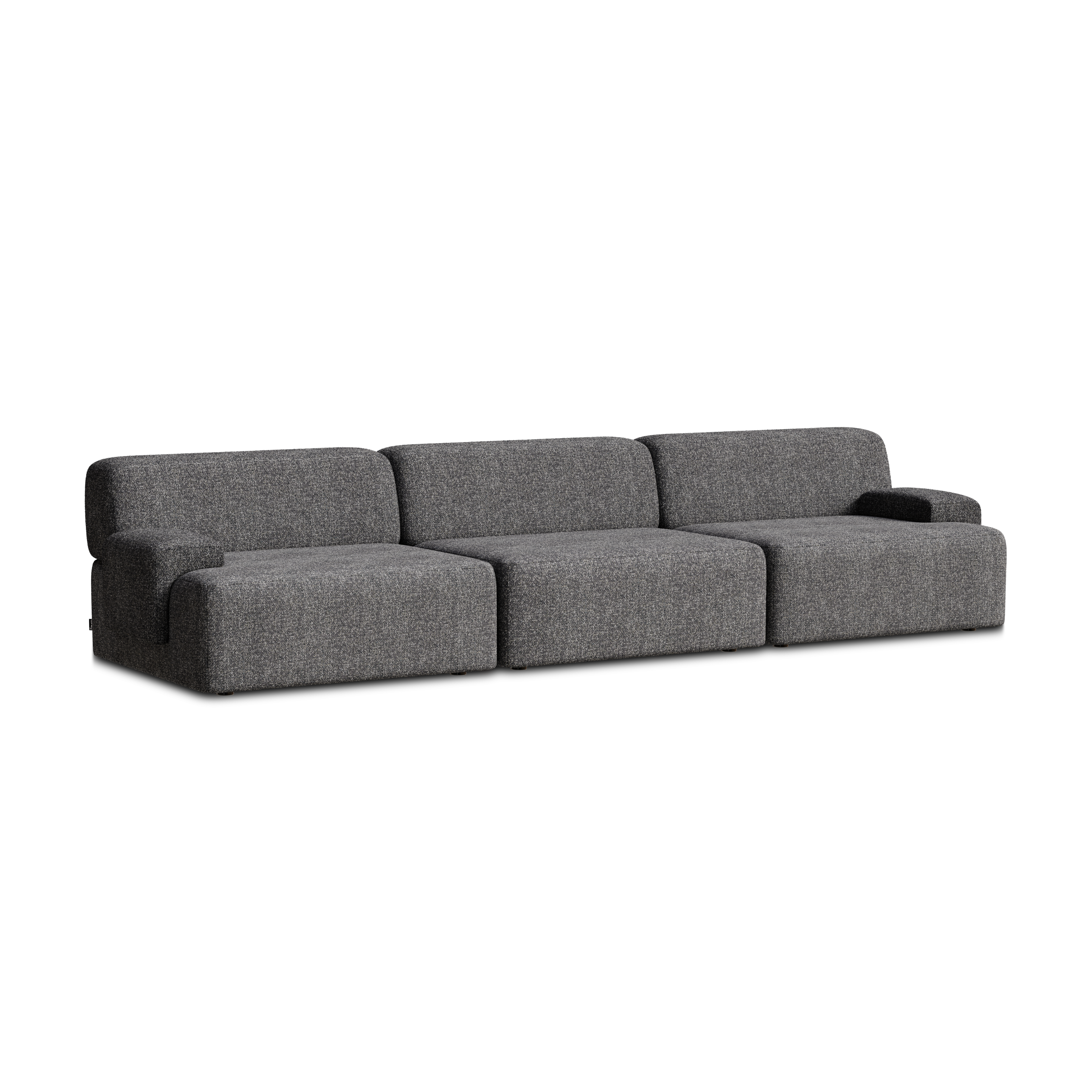 Sofa modułowa 3-osobowa UMI szary