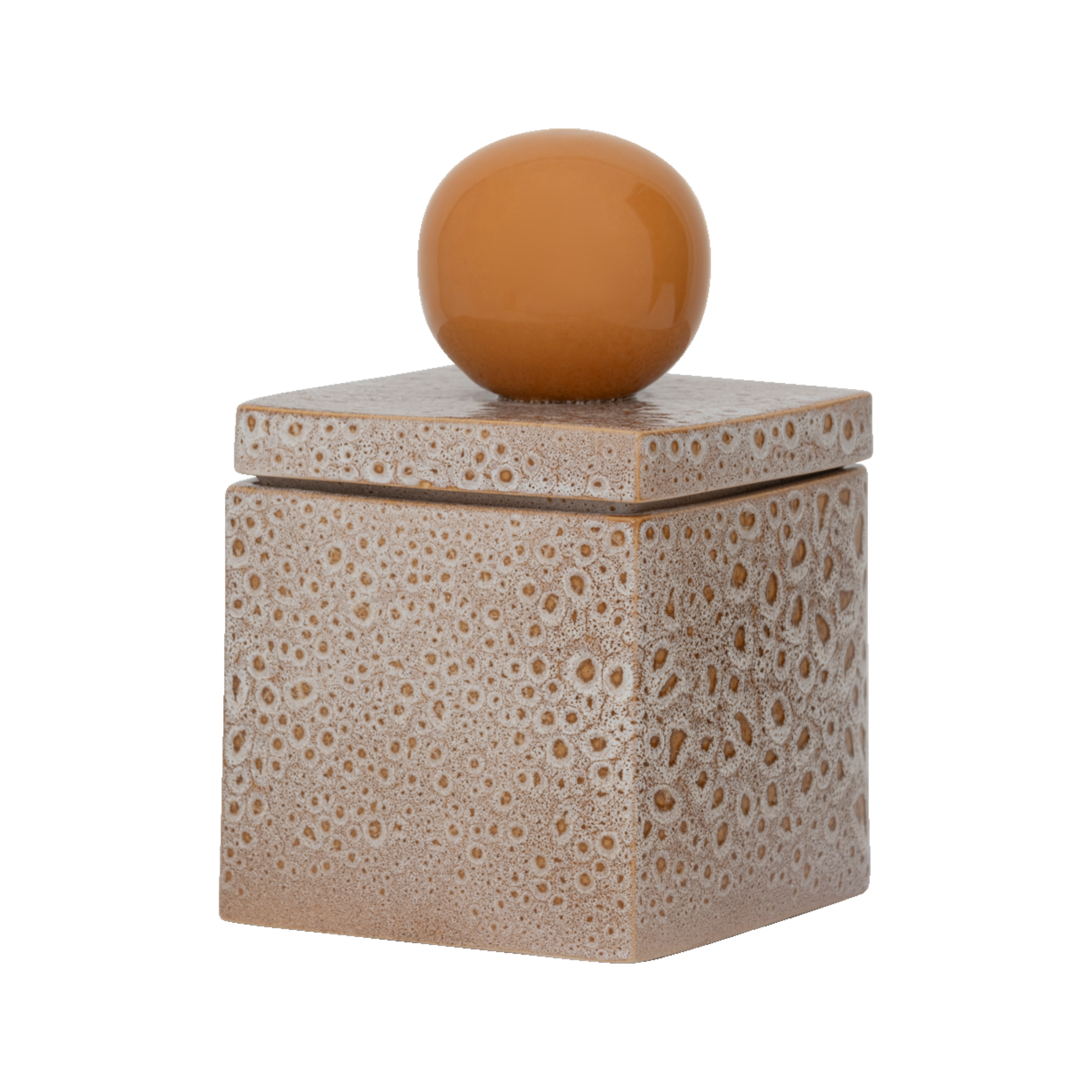 Pudełko RUNA beige mit orange