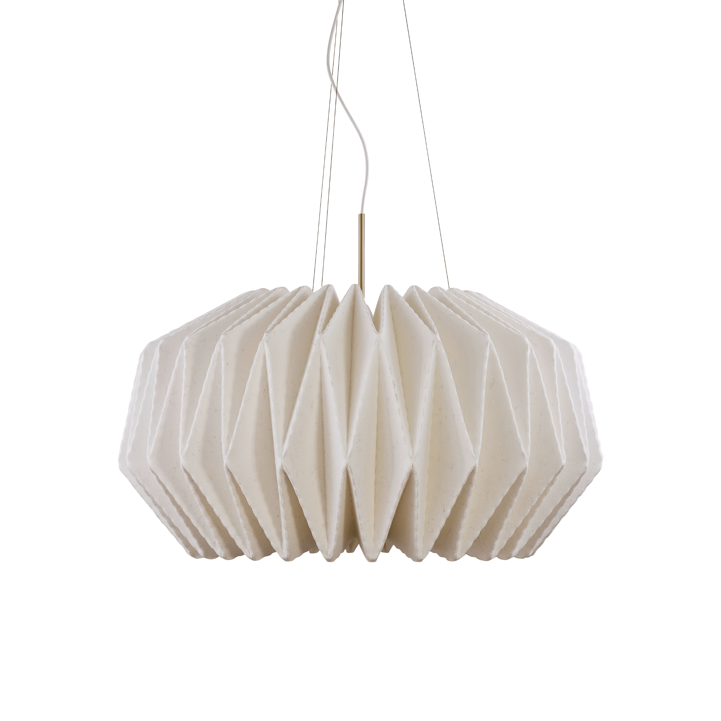 Lampa wisząca MODEL 164 SOFTLY PLEATED biały