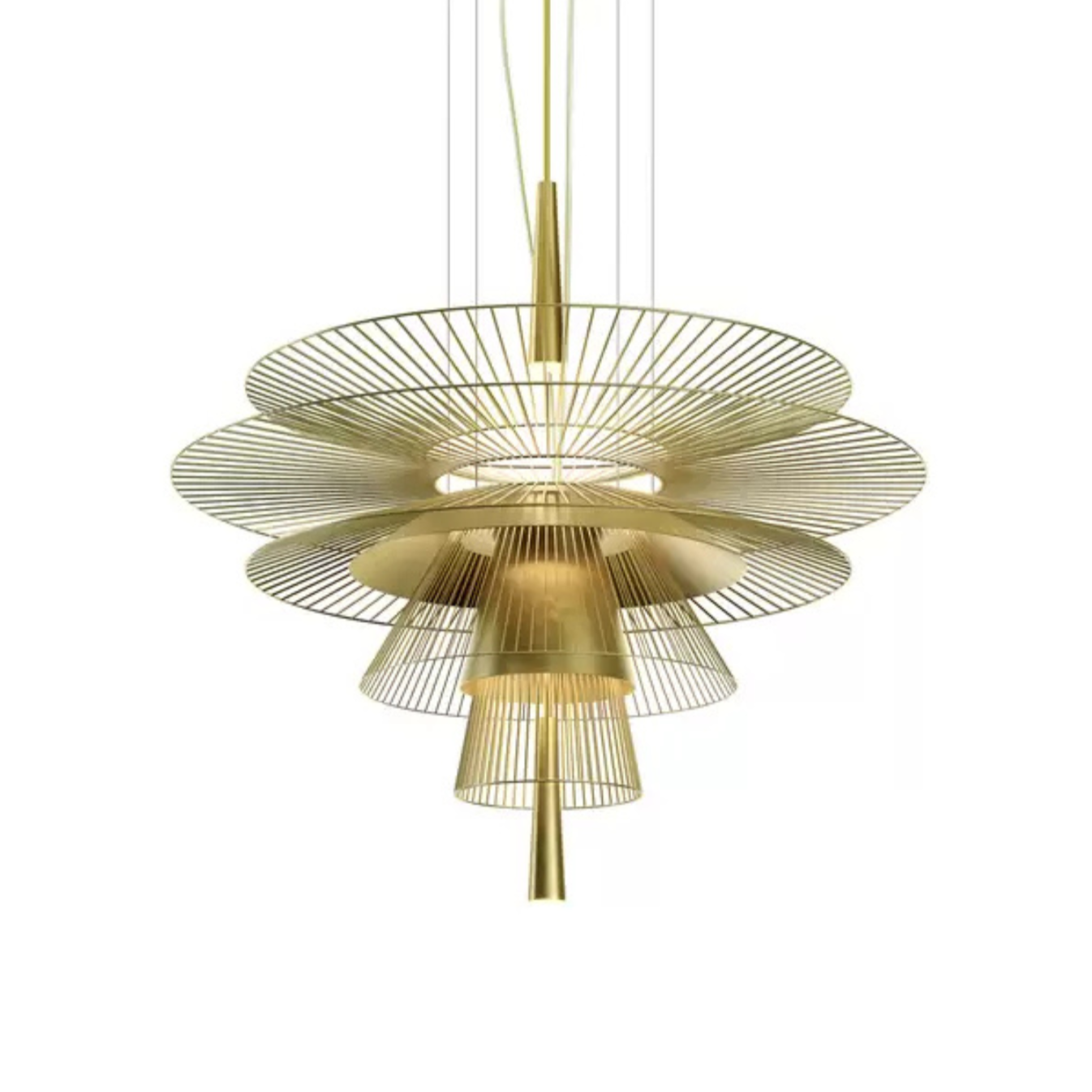 Lampa wisząca GRAVITY I złoty