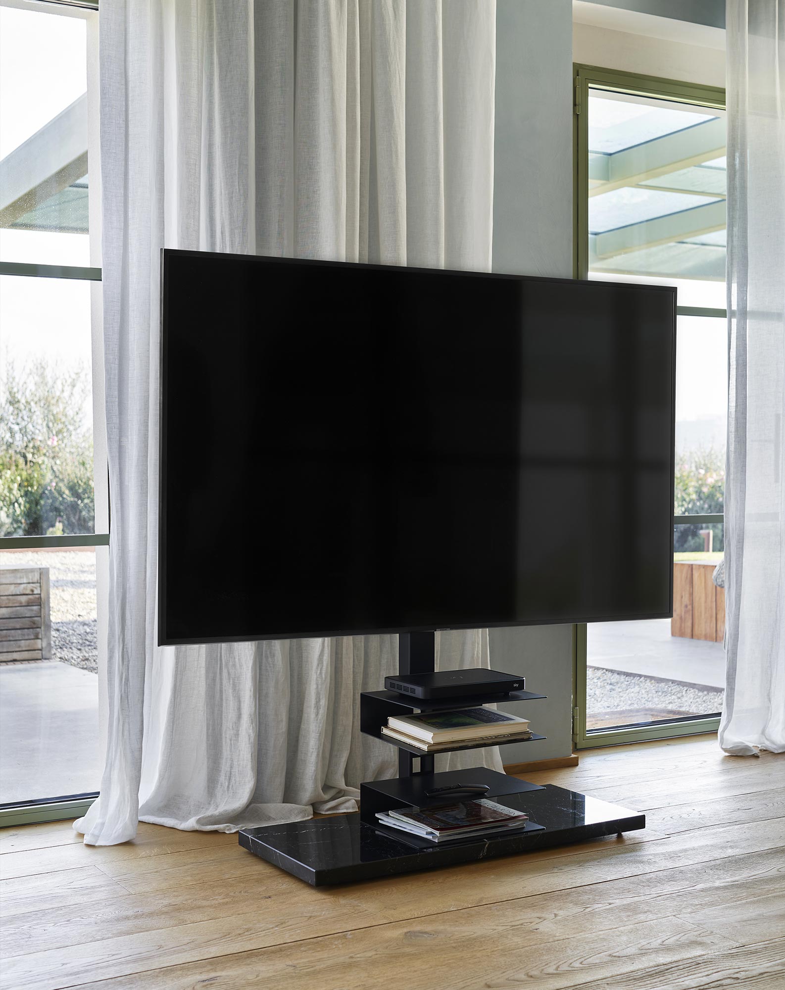 Stojak pod telewizor PTOLOMEO TV SMART biały