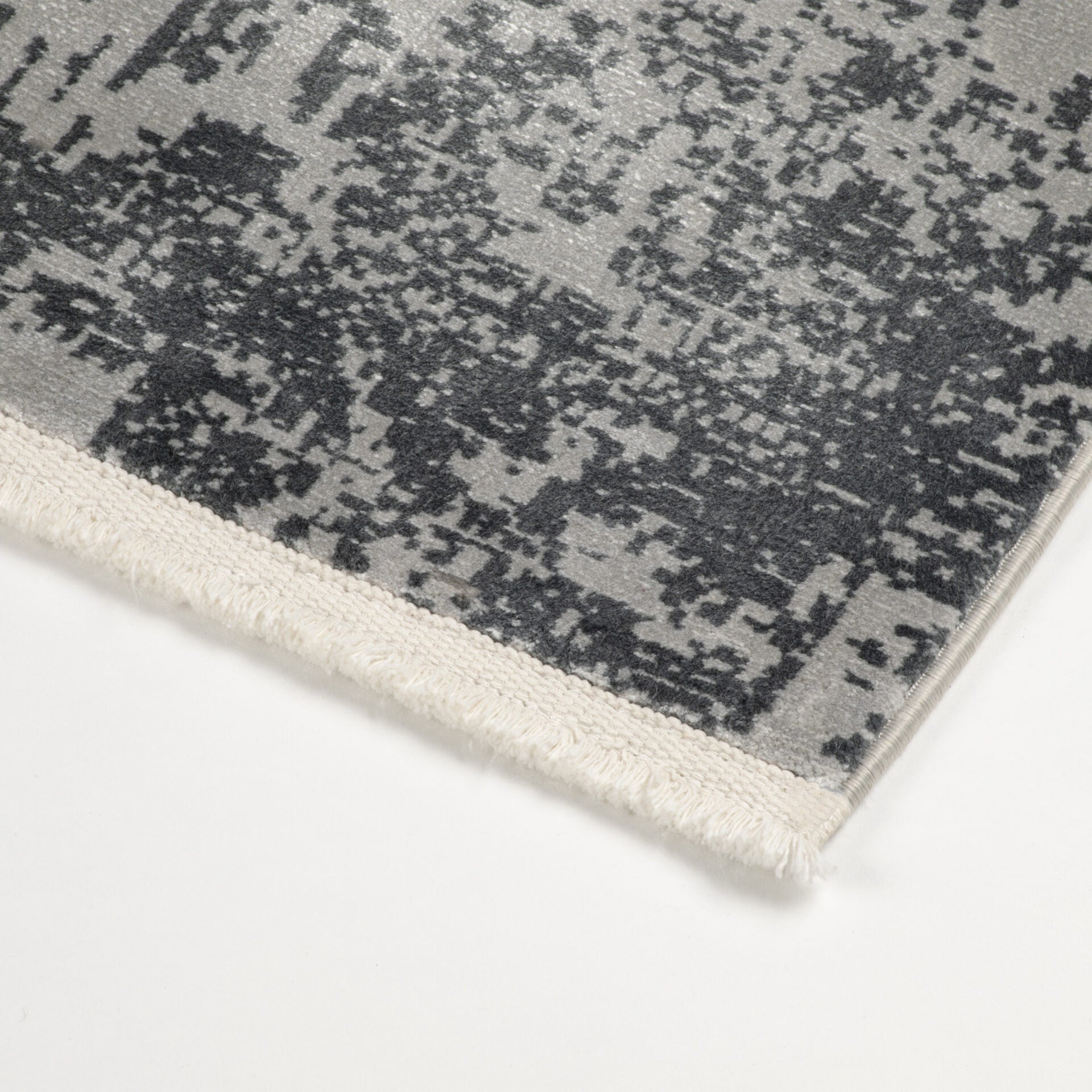 Dywan ROYAL ciemnoszary z beżowym