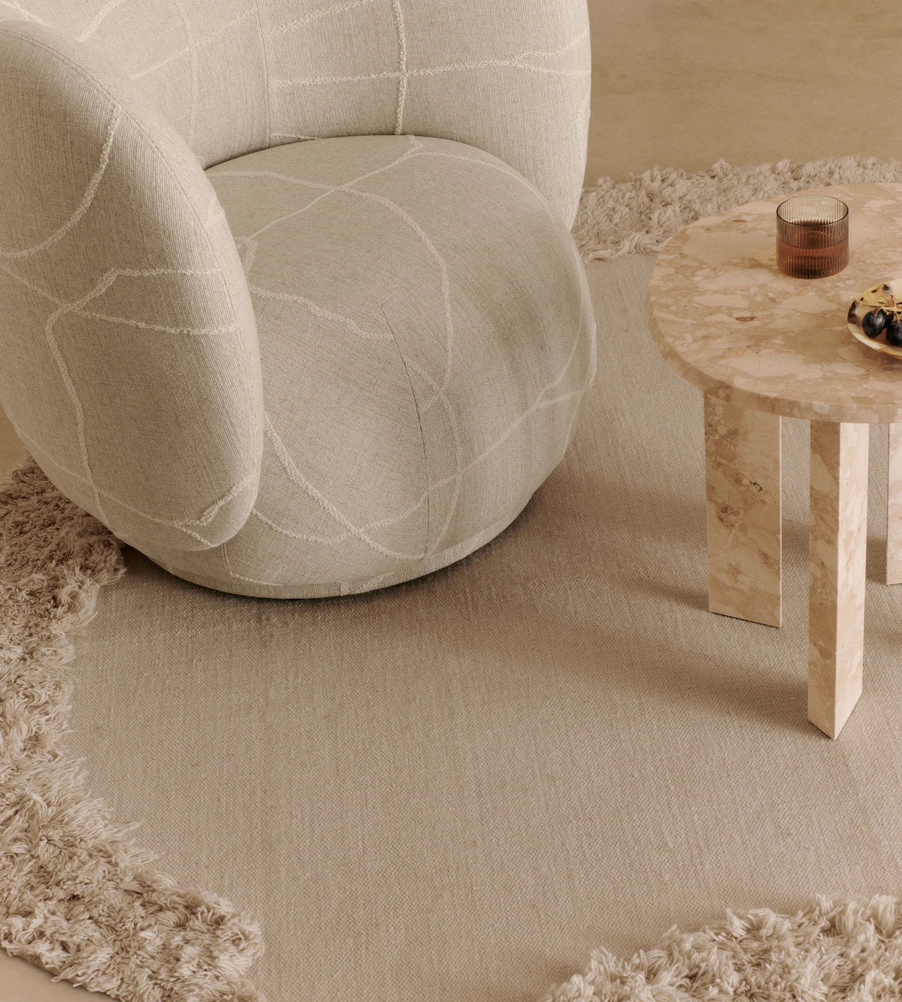 Sofa 3-osobowa RICO Can Lis piaskowy