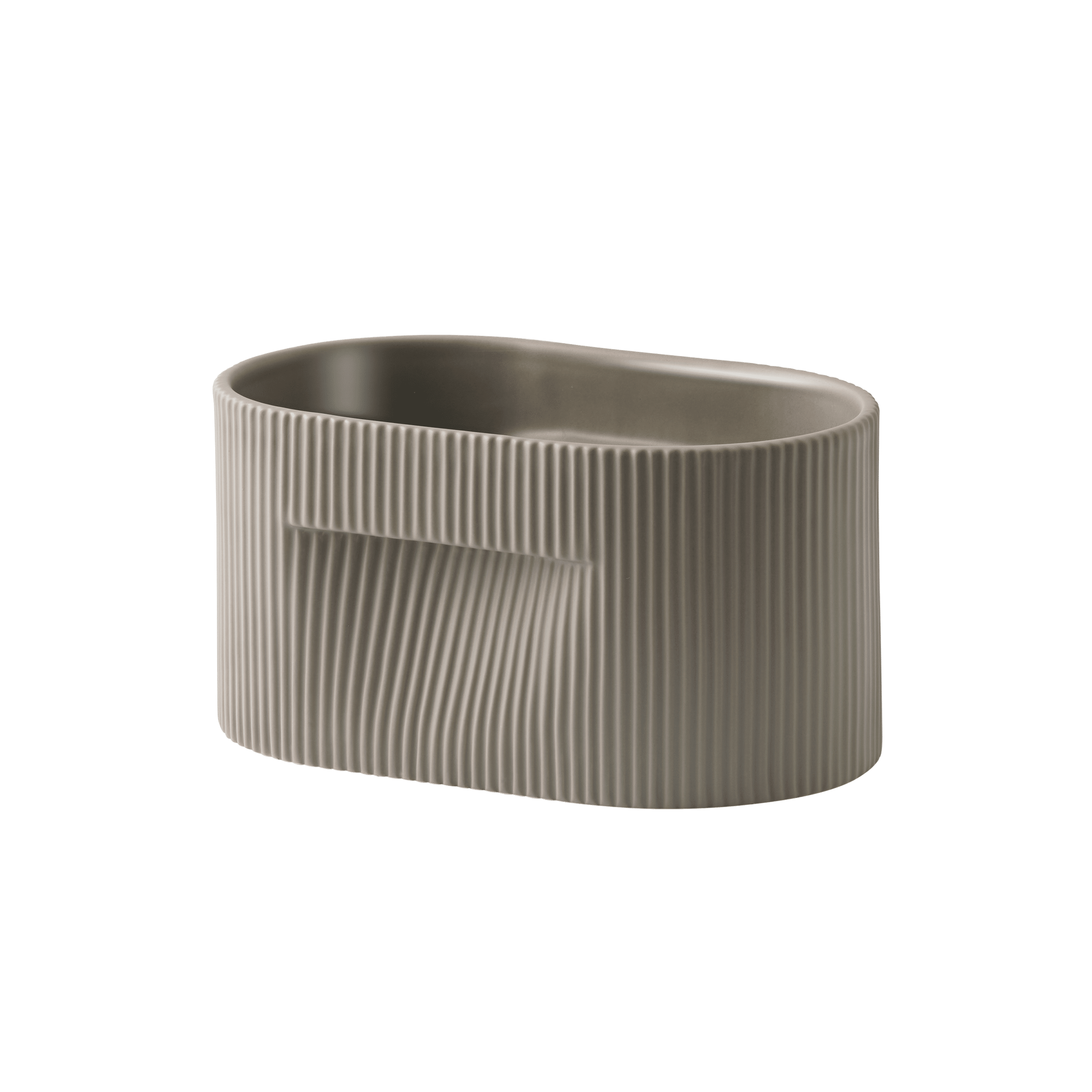 Doniczka RIDGE taupe