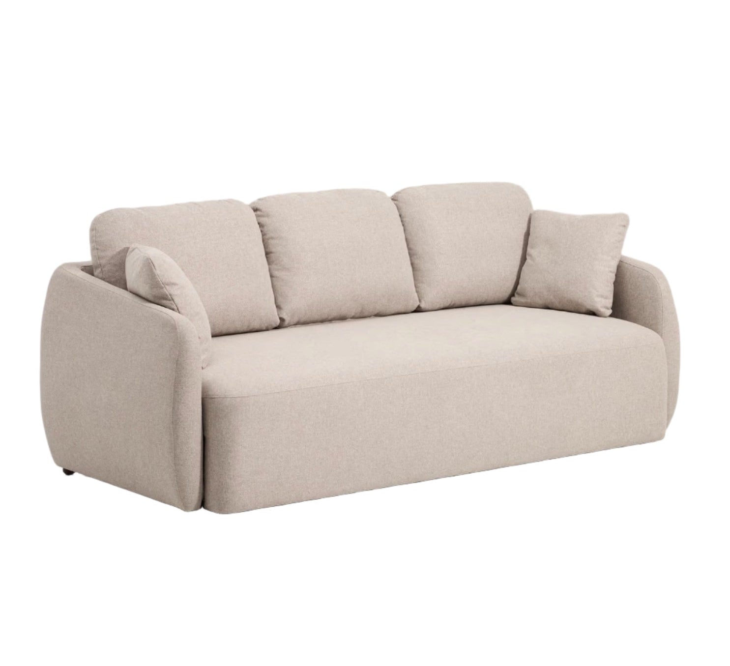 3-seater sofa with sleeping function LAIRA beige