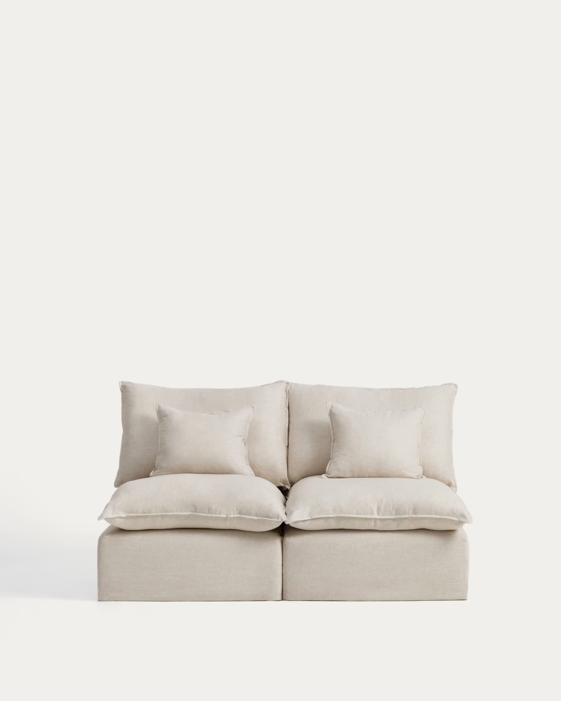 Sofa modułowa 2-osobowa ANARELA beżowy