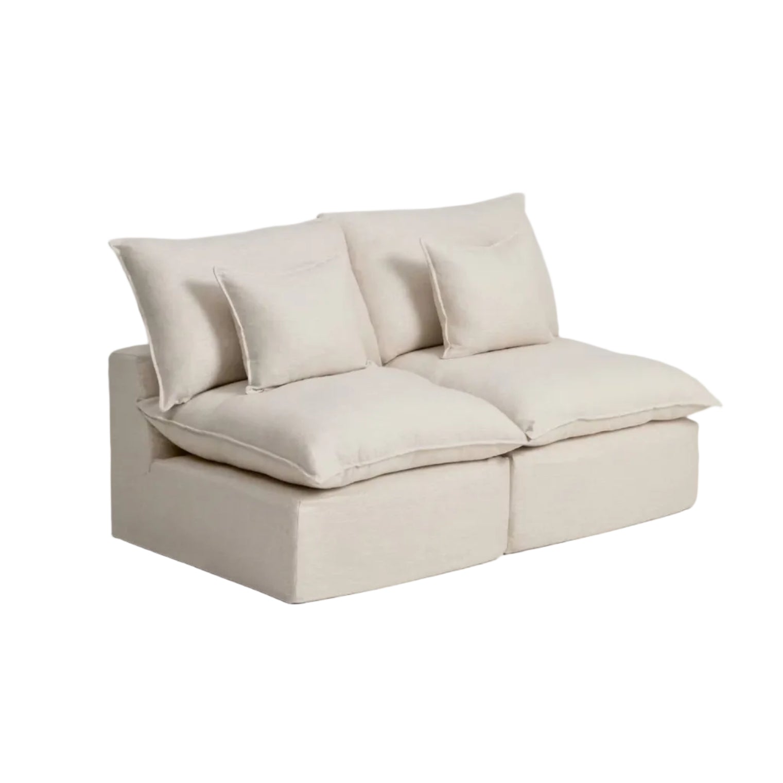 Sofa modułowa 2-osobowa ANARELA beżowy