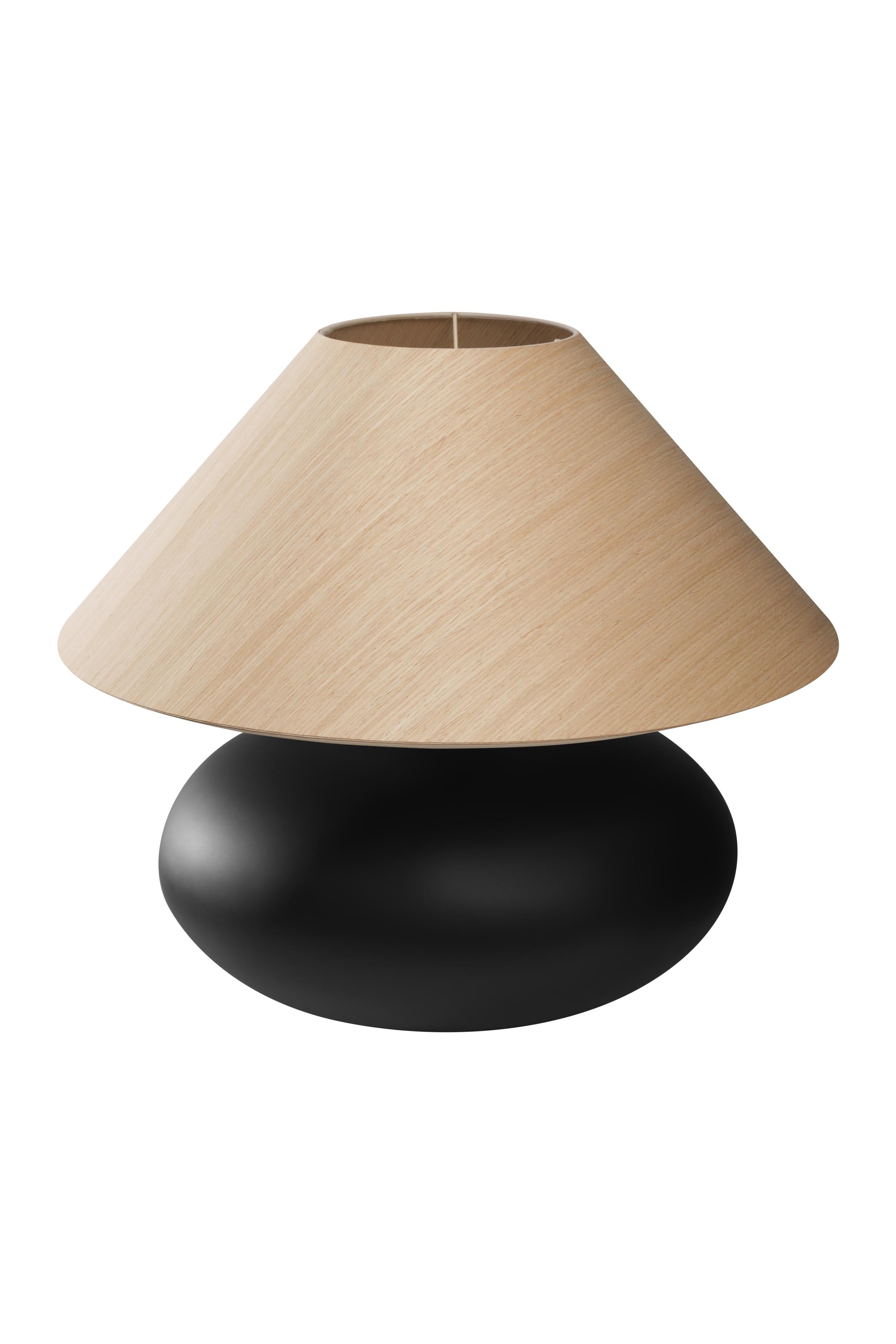 Lampa stołowa SAWA NATUR fornir dębowy