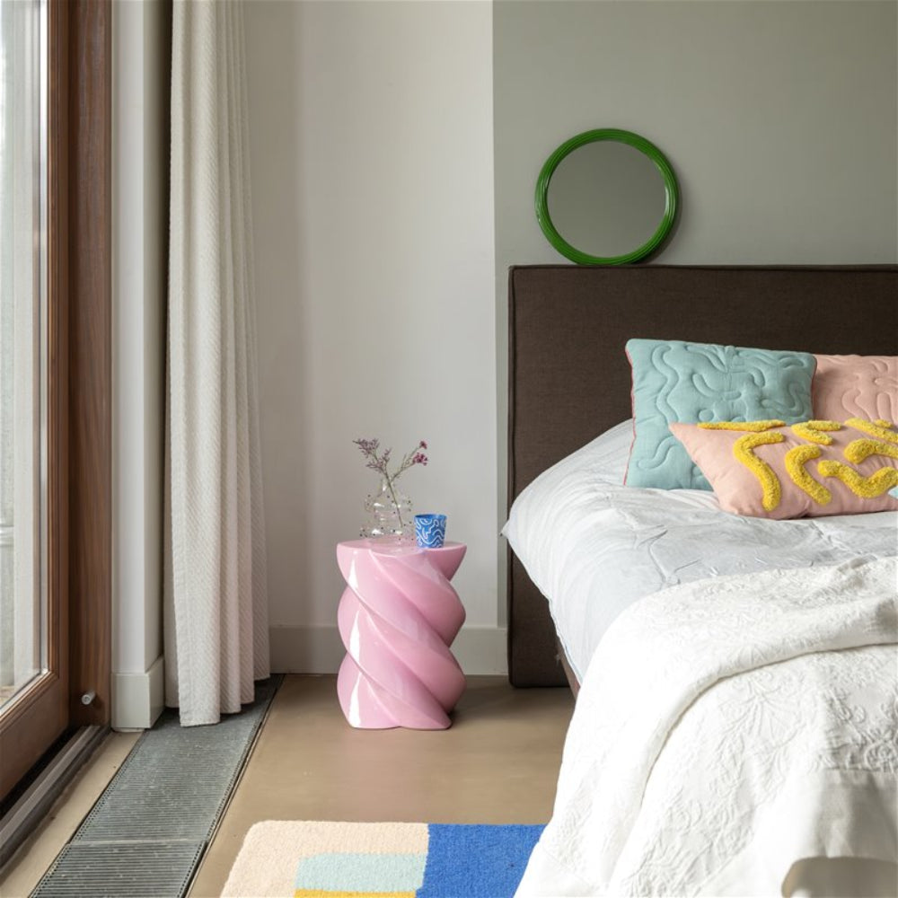 Rundes Spiegel CHURROS grün