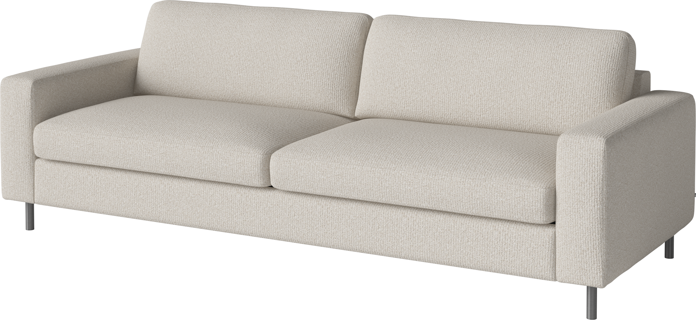 Sofa 3-osobowa SCANDINAVIA metalowa podstawa