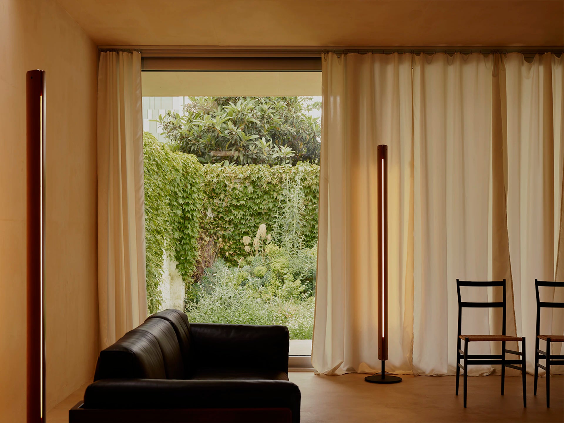 Stehlampe SEKI-HAN kupferbraun