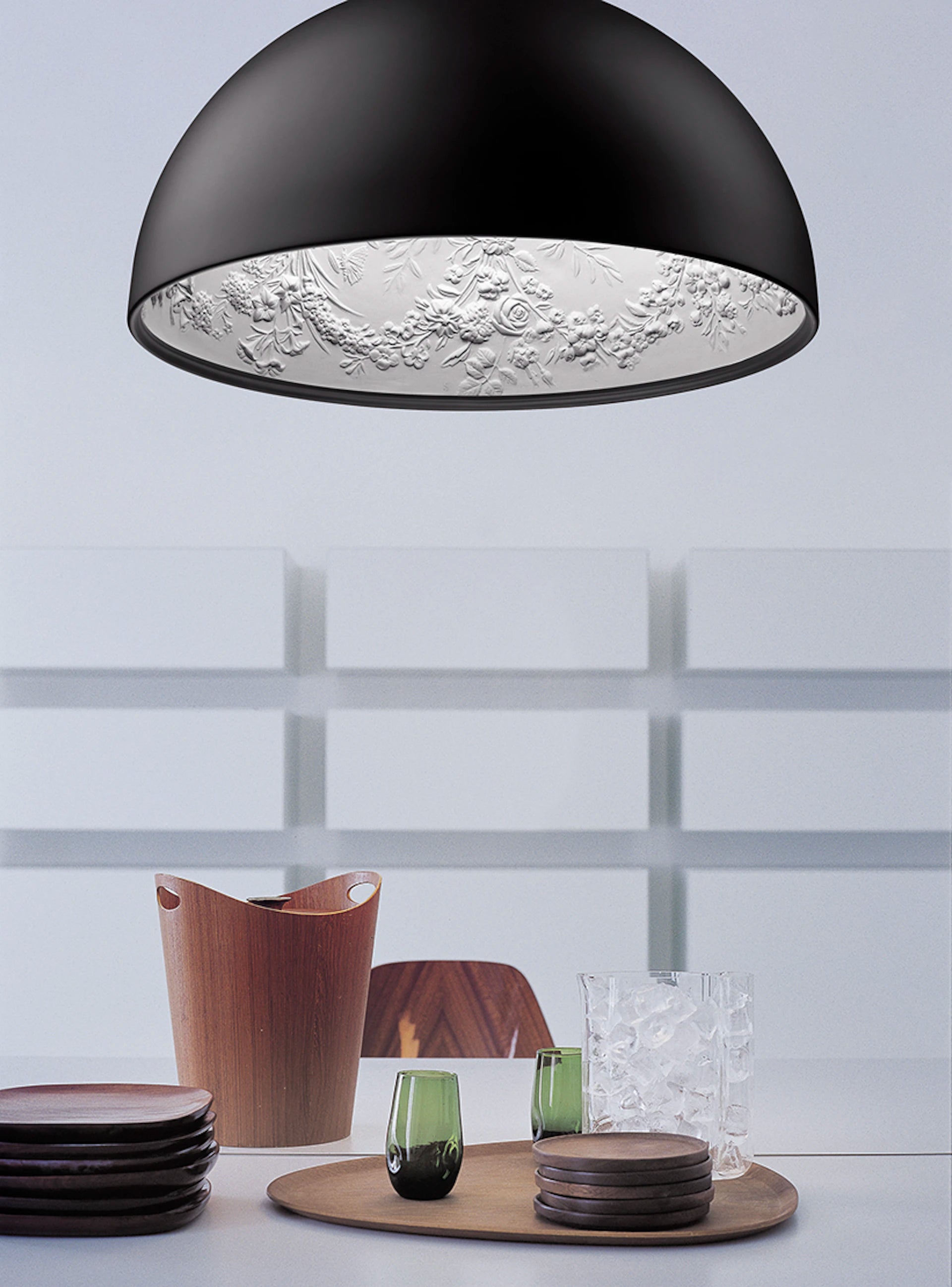 SKYGARDEN 2 Matte Black Pendant Lamp