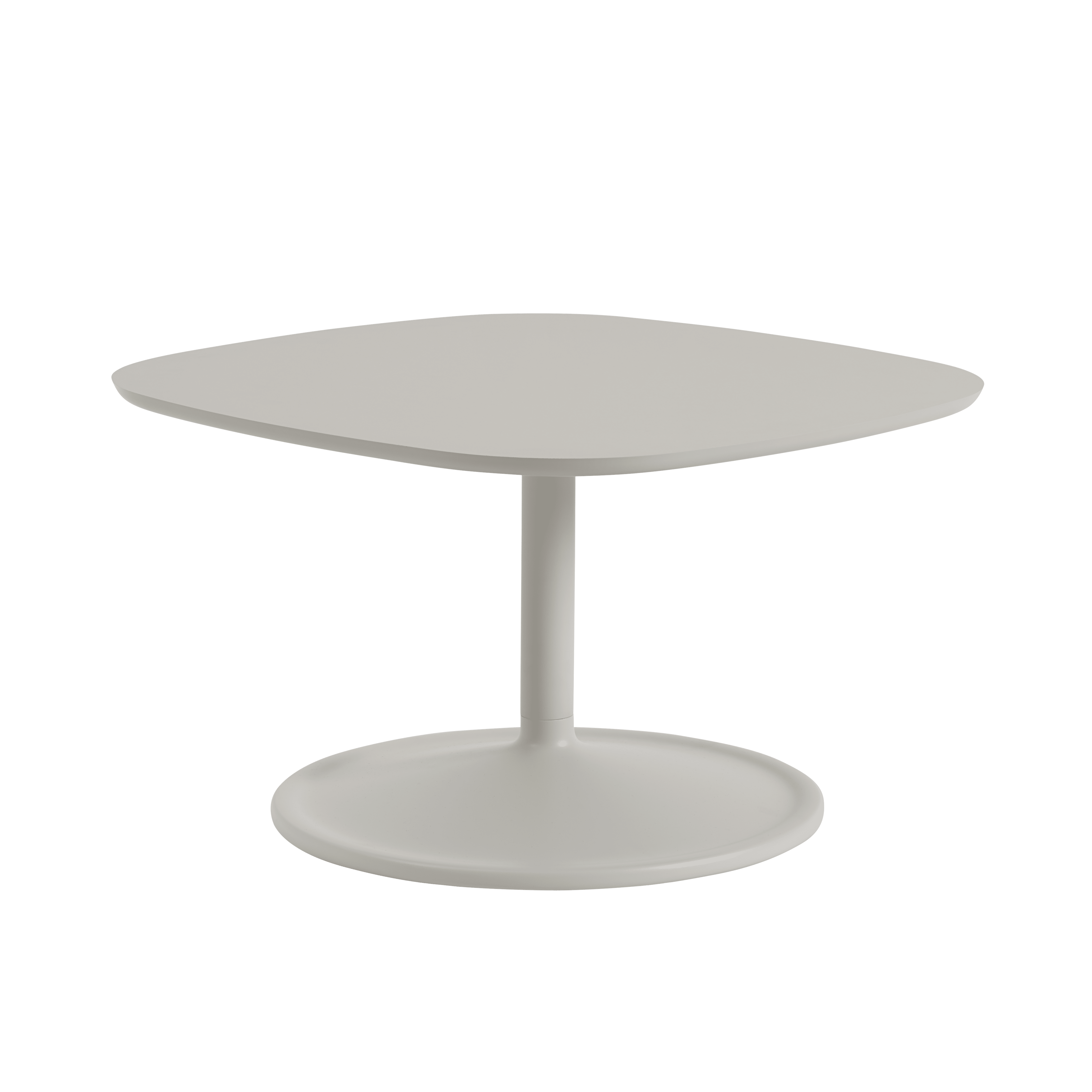 Square Coffee Table SOFT Light Gray
