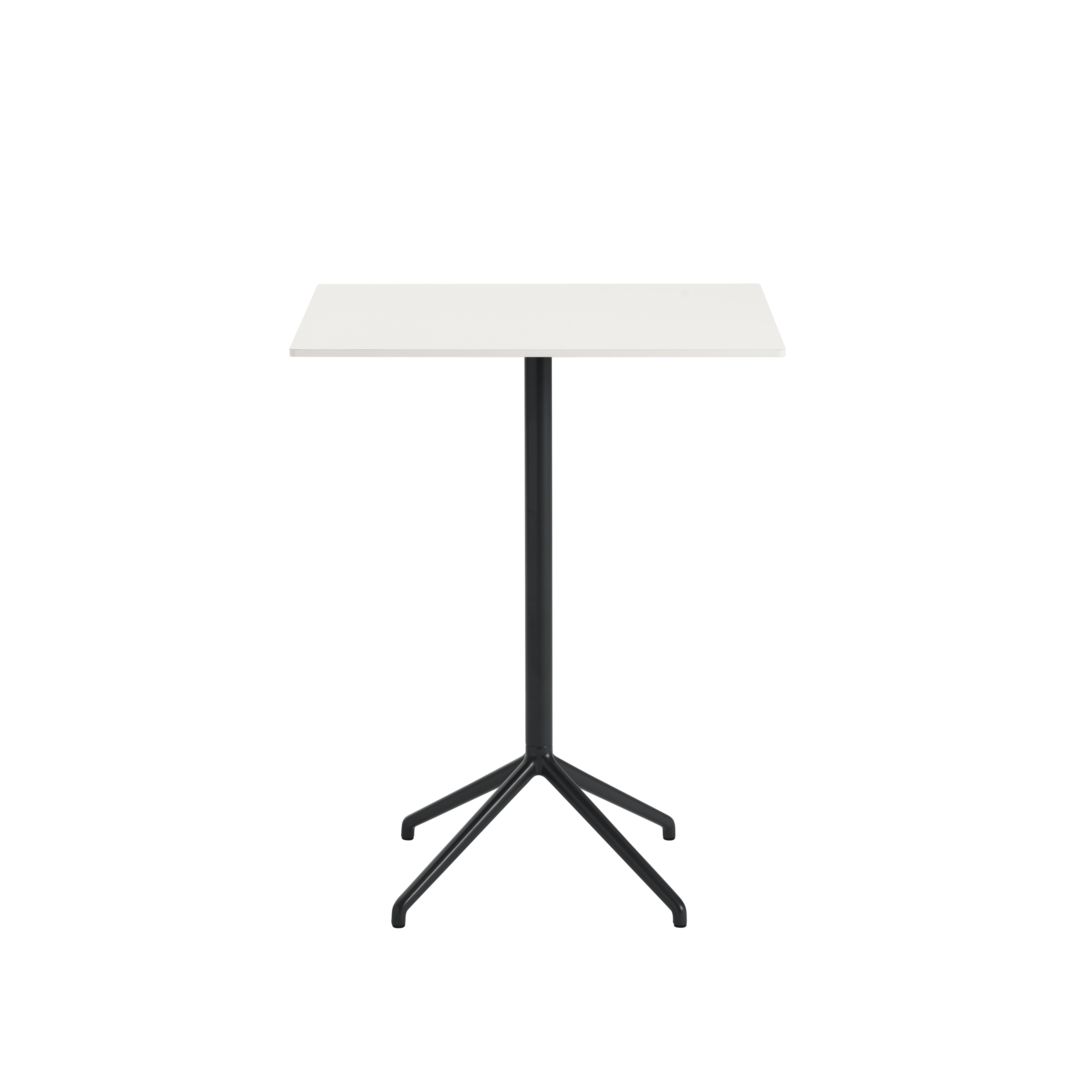Bar Table STILL with Broken White Top and Black Base