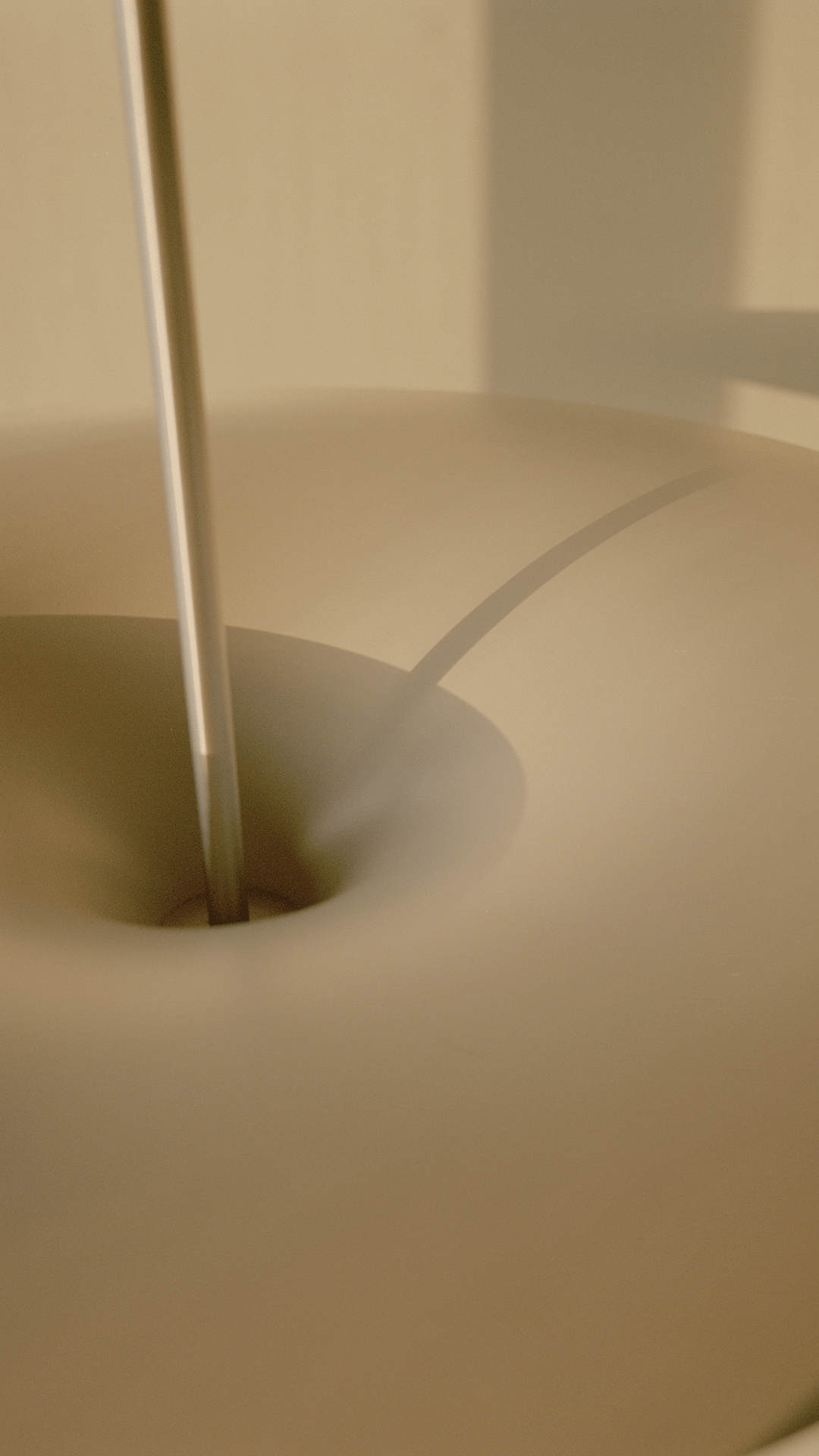 Lampa wisząca KANTARELL biały z niklowanym wykończeniem