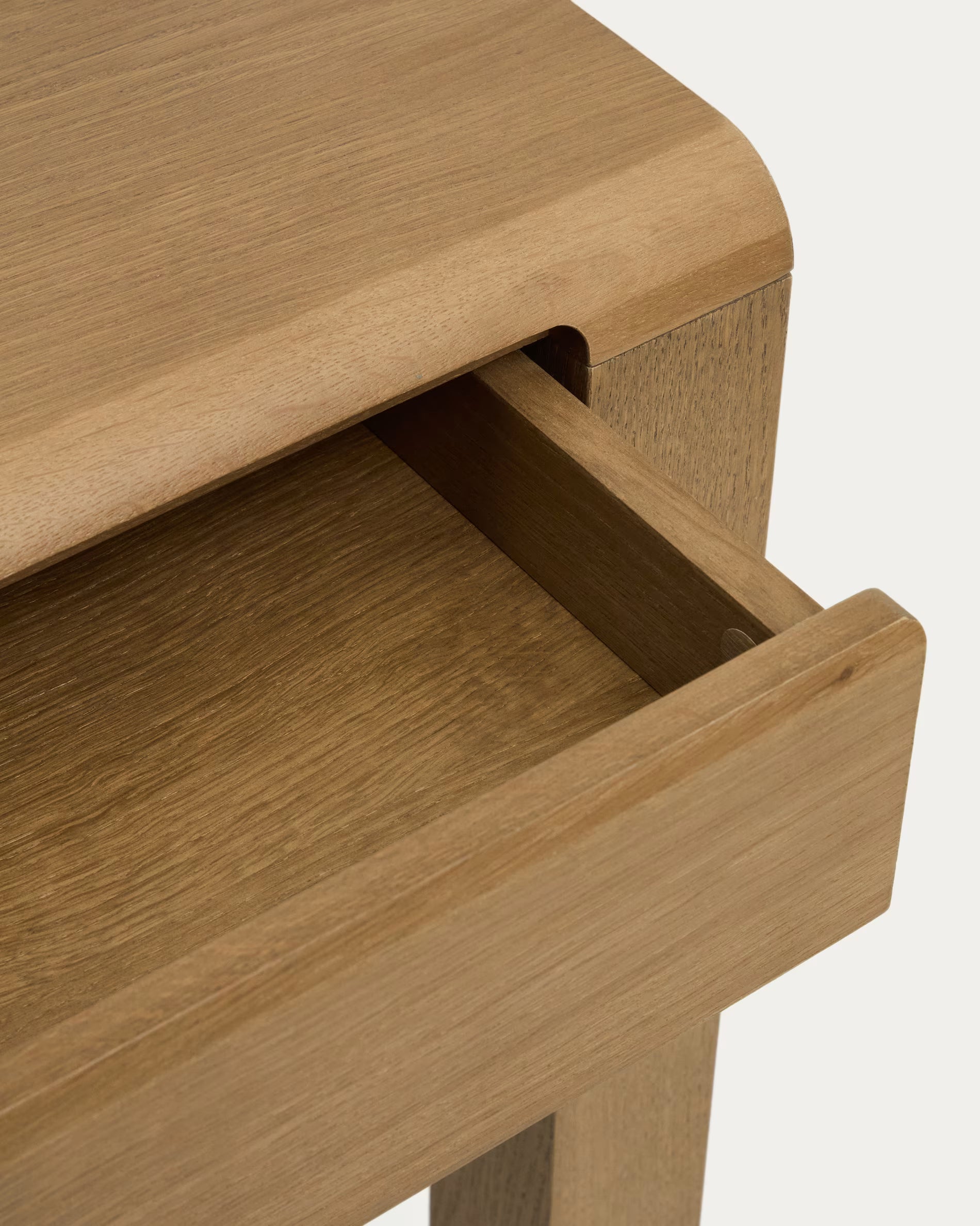 Stół z szufladami ARELIDA fornir dębowy