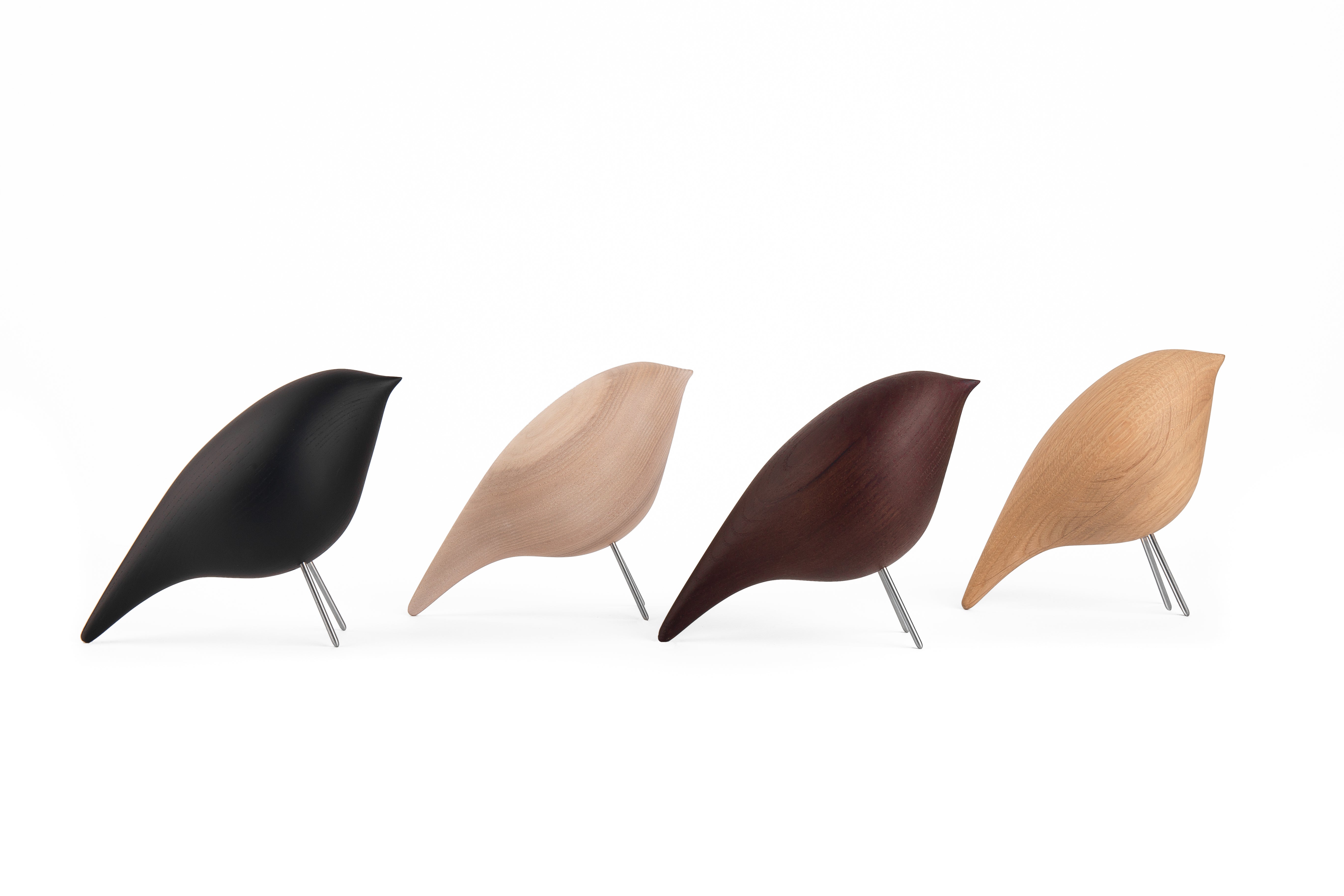 Figurka dekoracyjna TWEETY DECORATIVE BIRD naturalny dąb