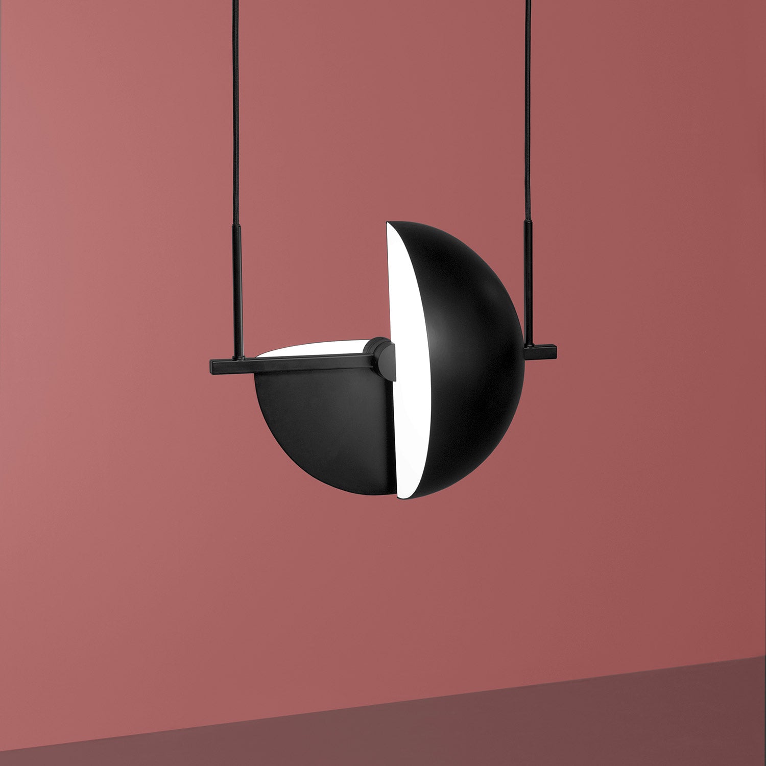 Lampa wisząca TRAPEZE czarny