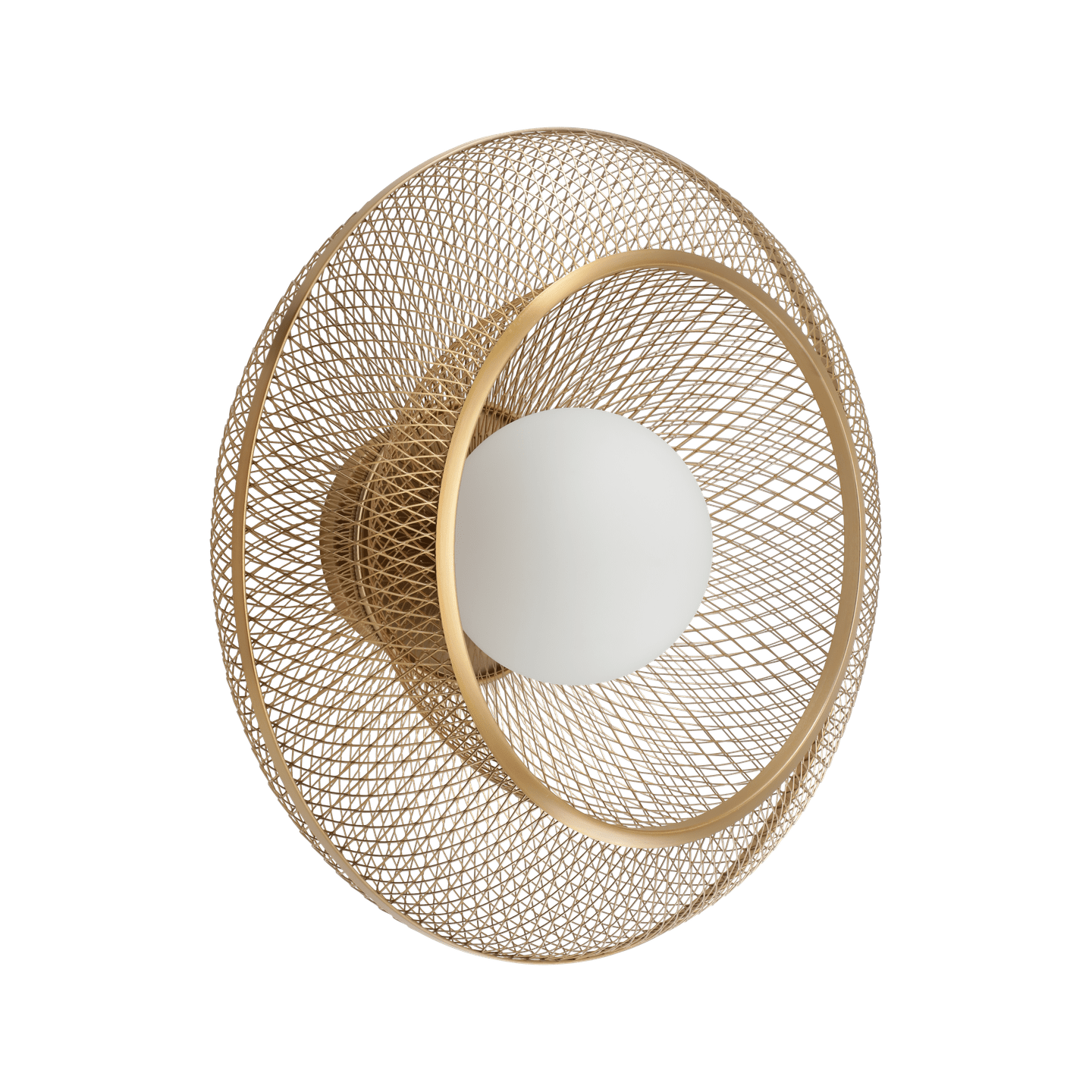 Lampa ścienna FARADAY UP złoty