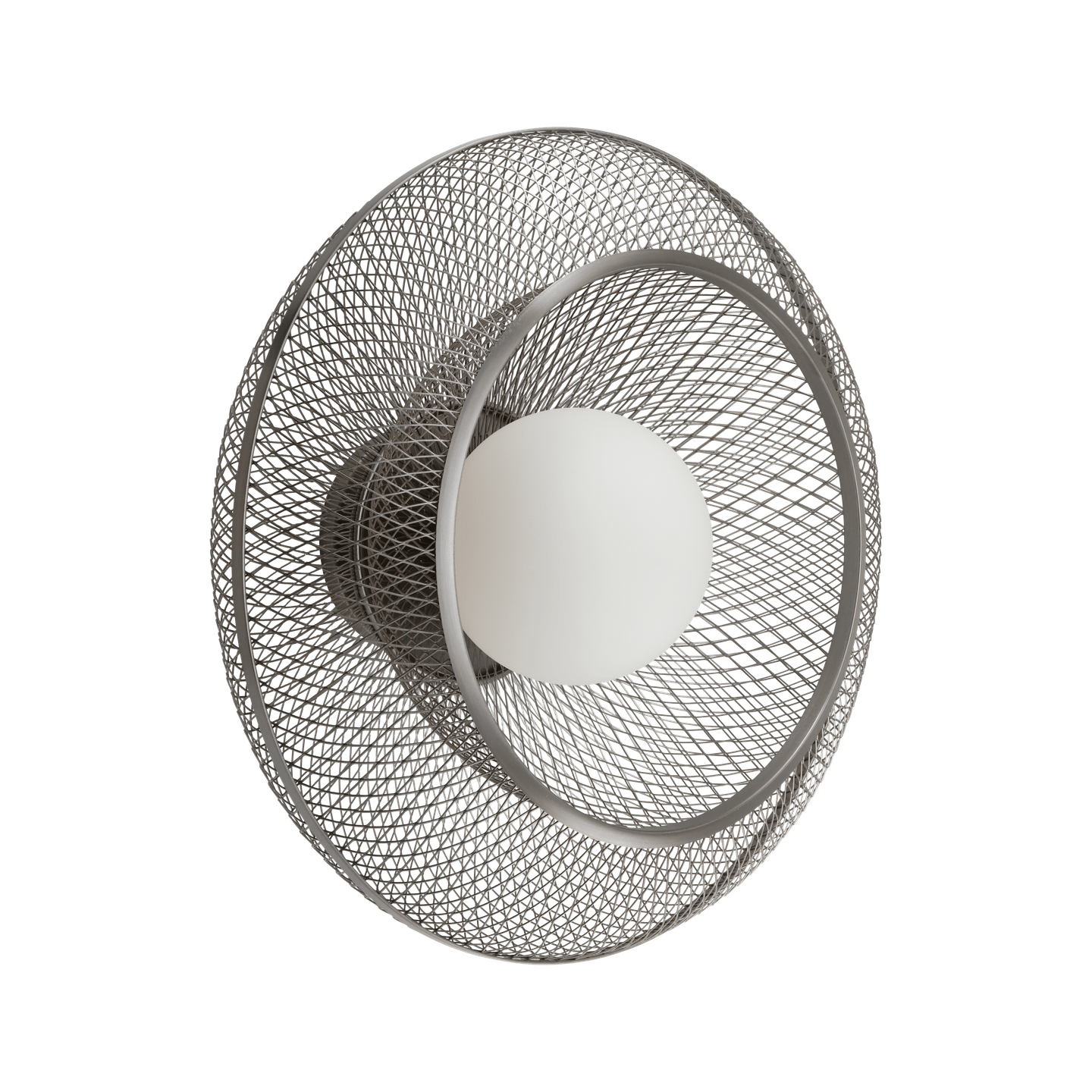 FARADAY UP silver wall lamp