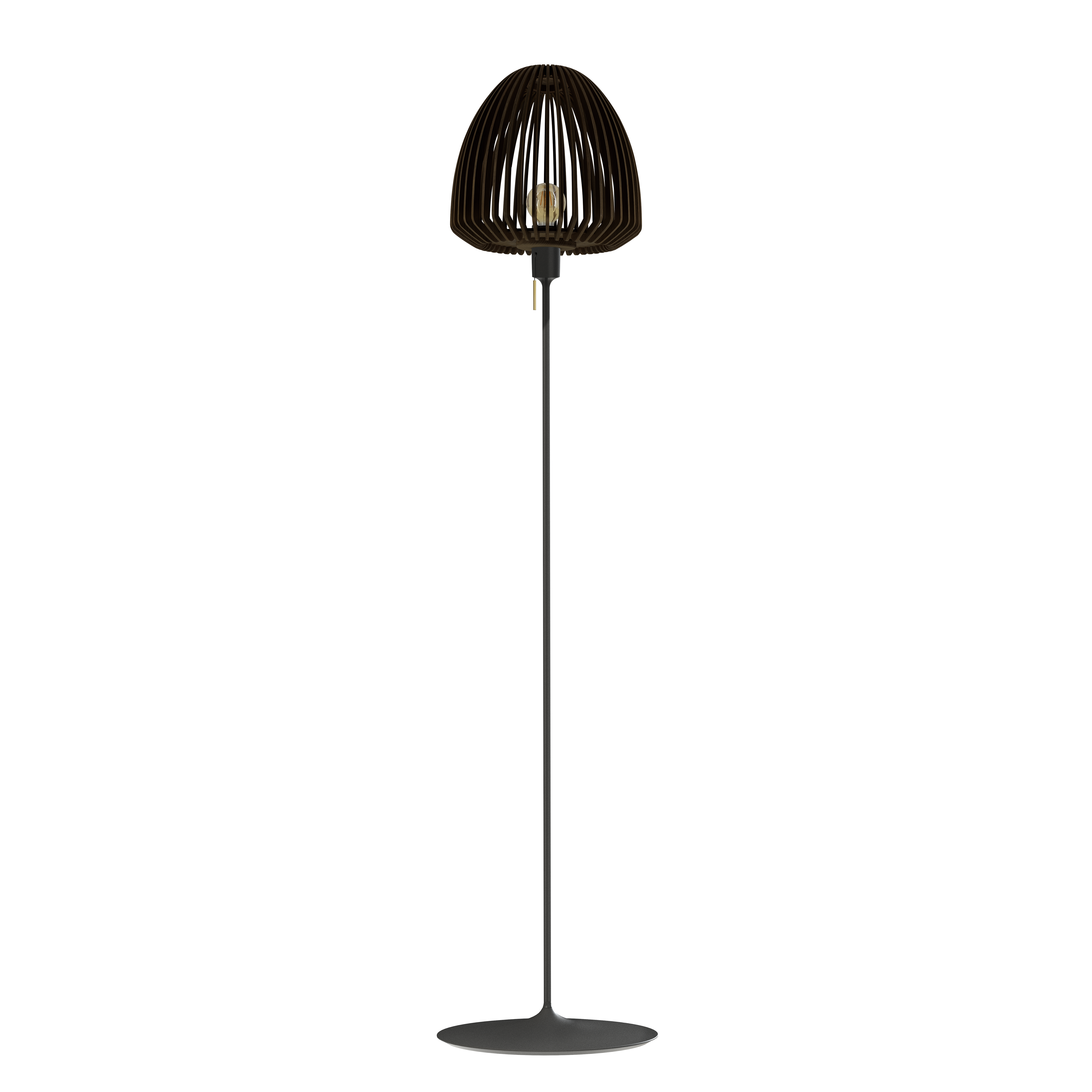 Abażur CLAVA WOOD ciemny dąb – Umage