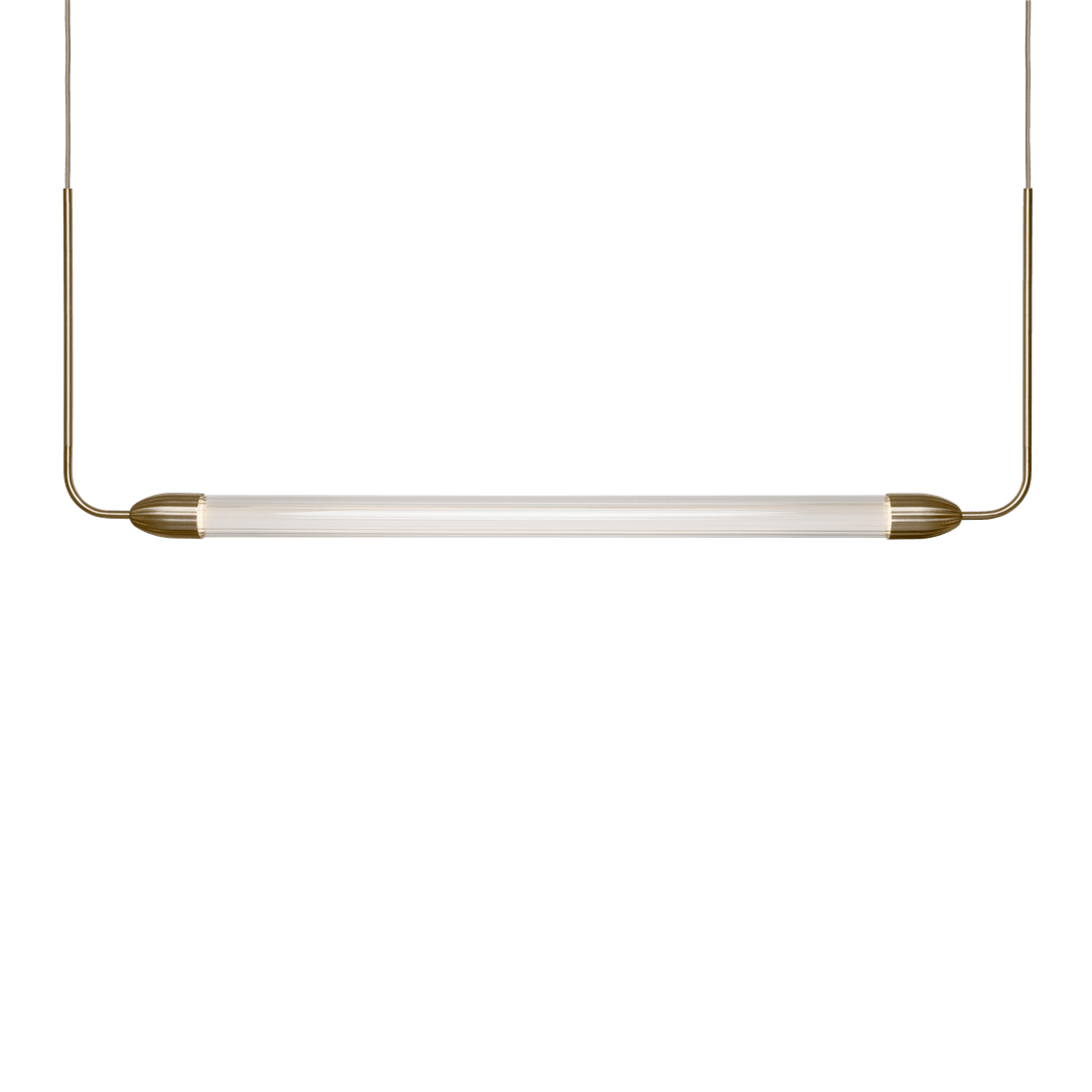 LEMON SQUEEZE LINEAR pendant lamp gold