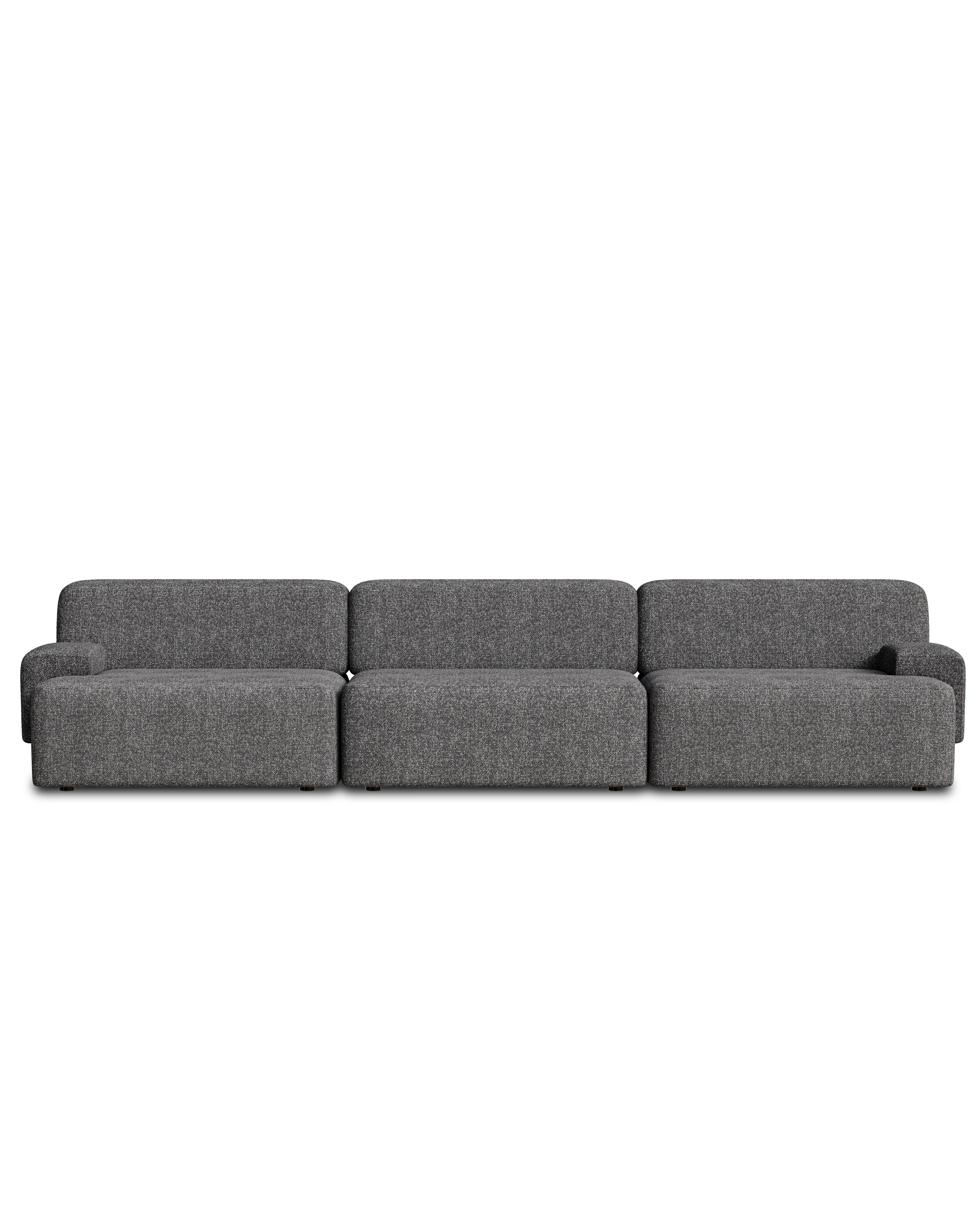 Sofa modułowa 3-osobowa UMI szary